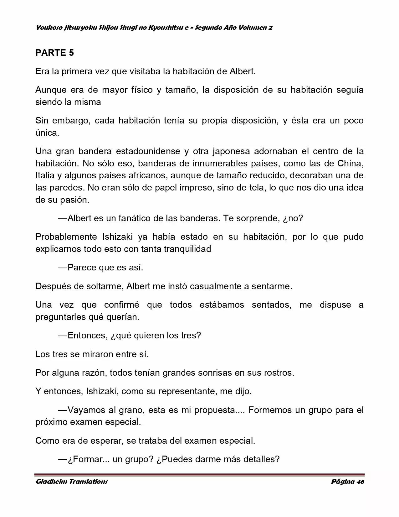 Página 46 del Manga