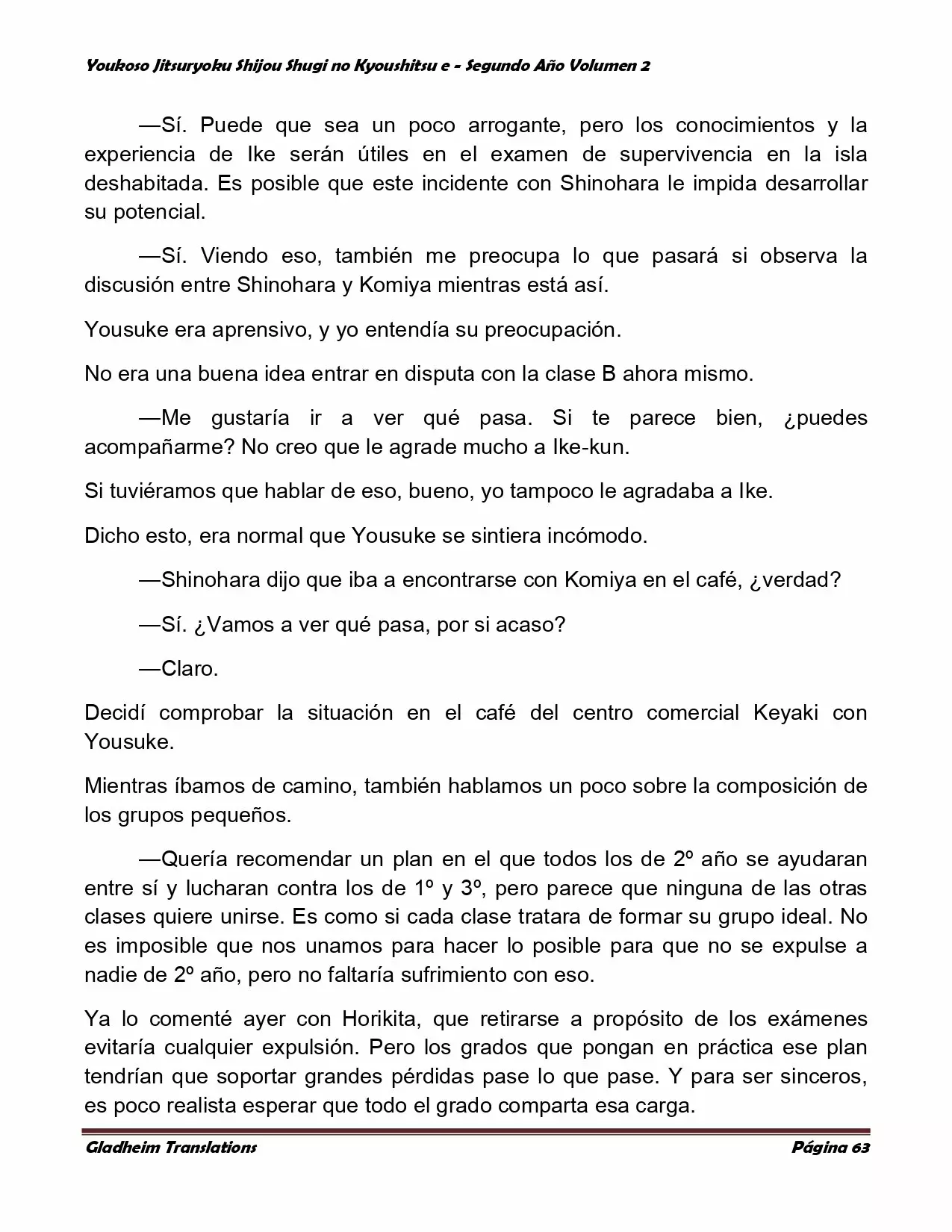 Página 63 del Manga