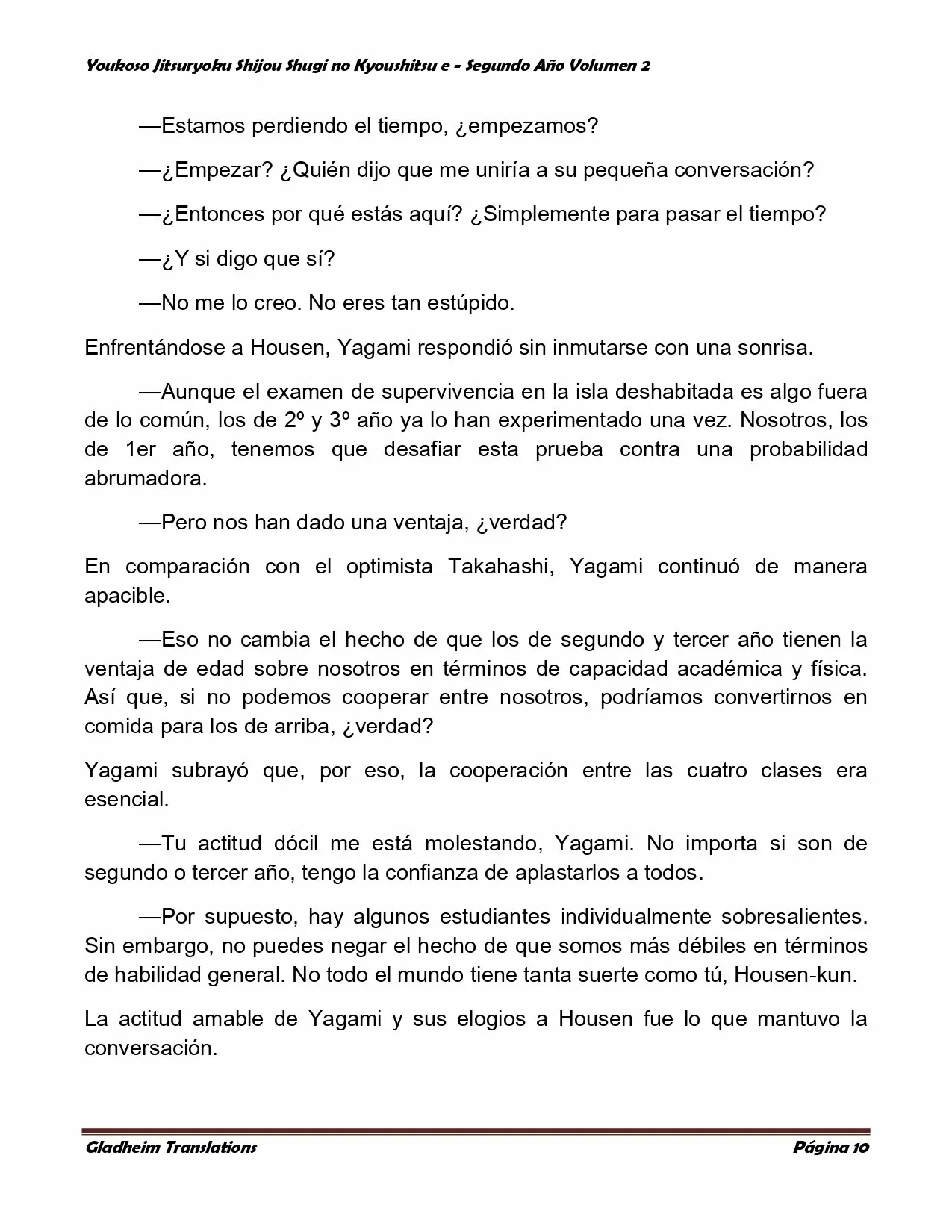 Página 10 del Manga