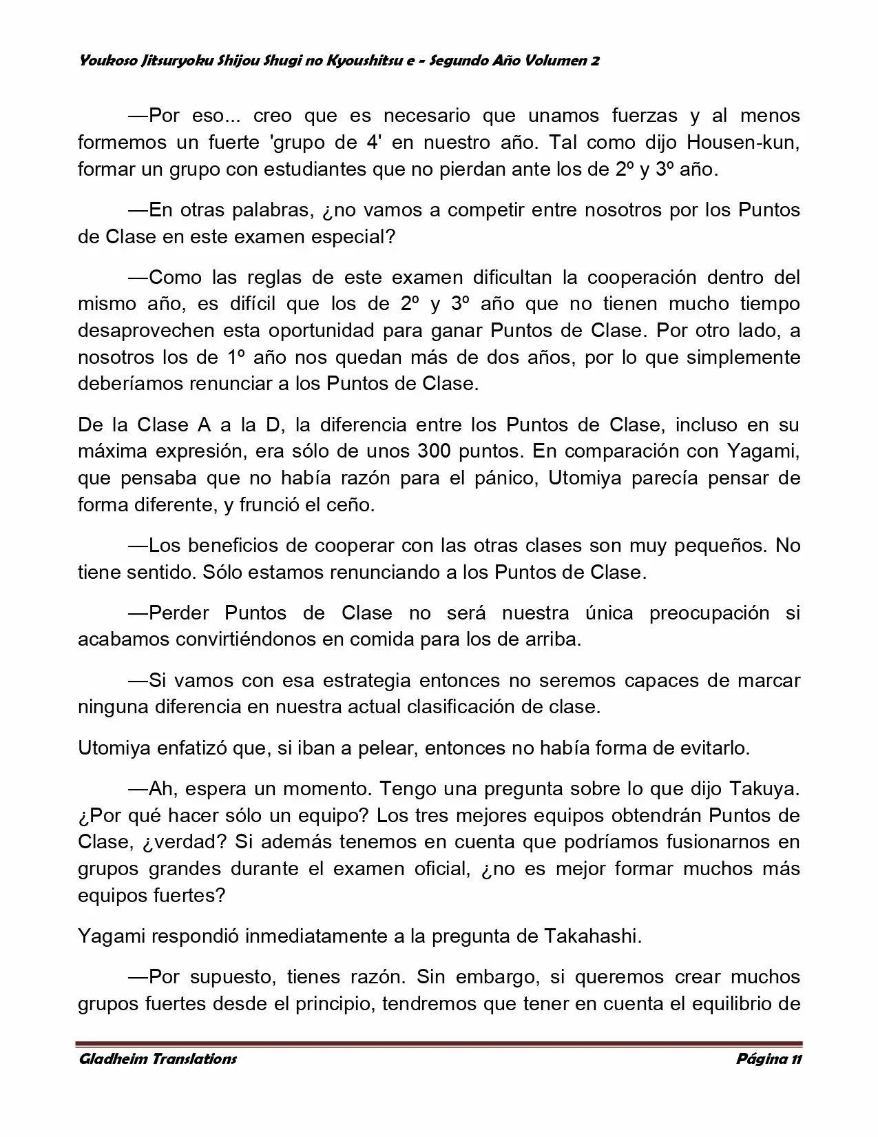 Página 11 del Manga