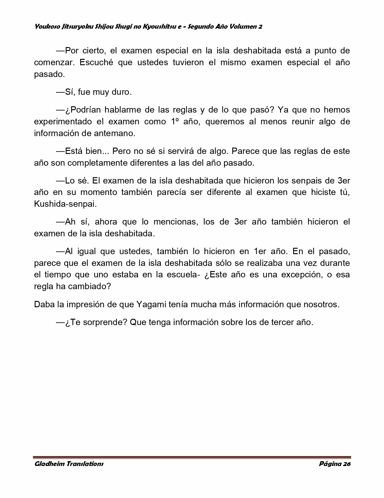 Página 26 del Manga