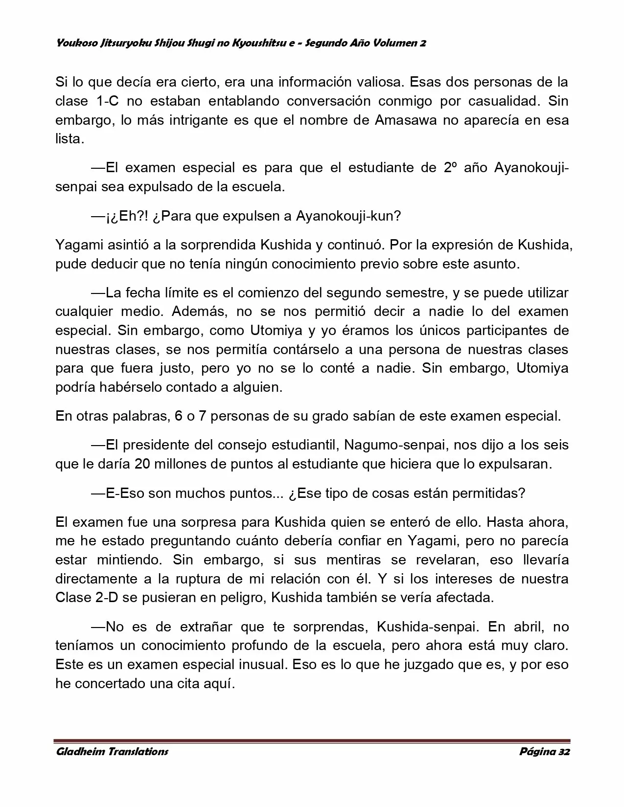 Página 32 del Manga