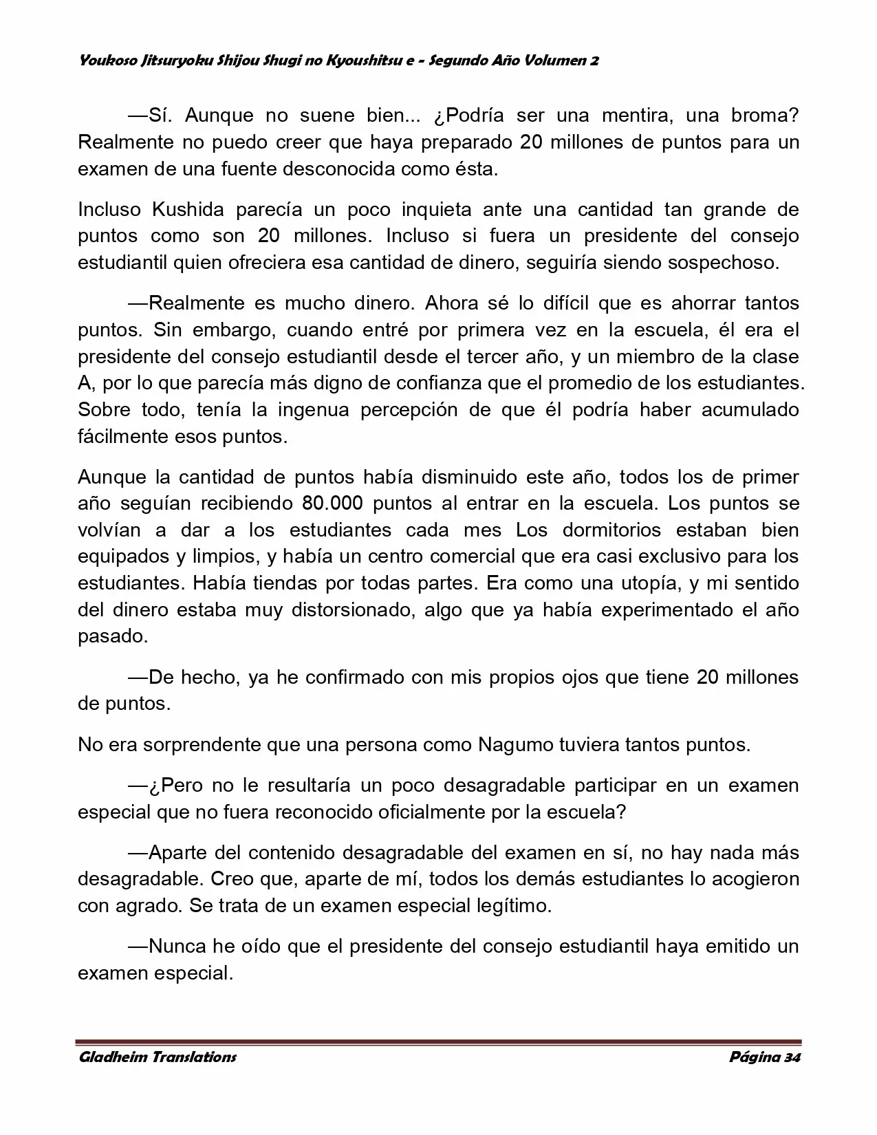 Página 34 del Manga