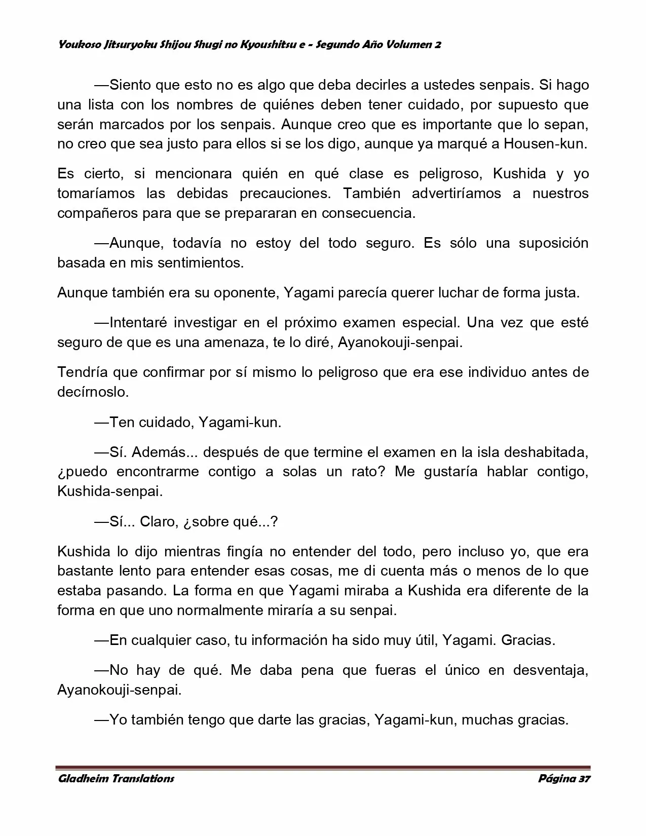 Página 37 del Manga