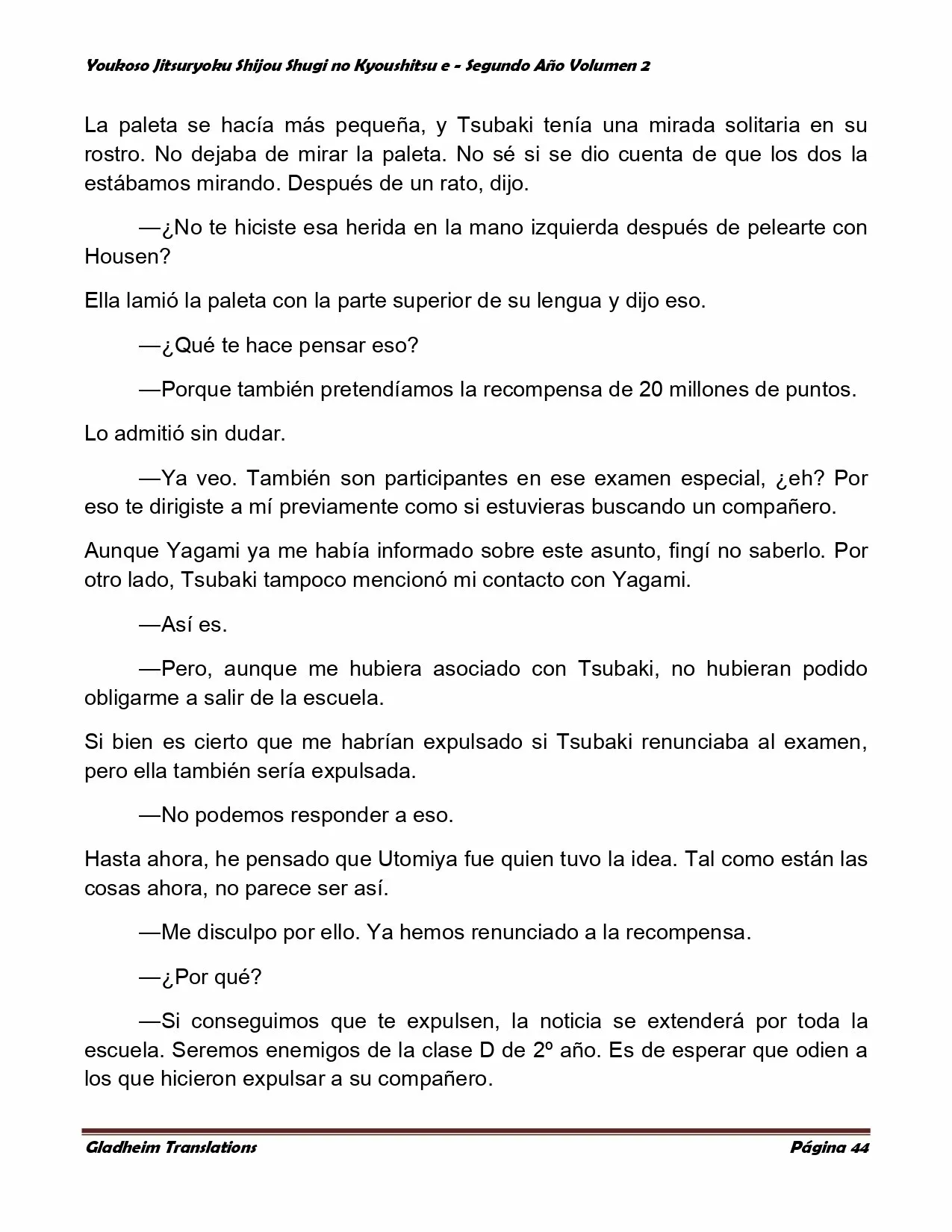 Página 44 del Manga