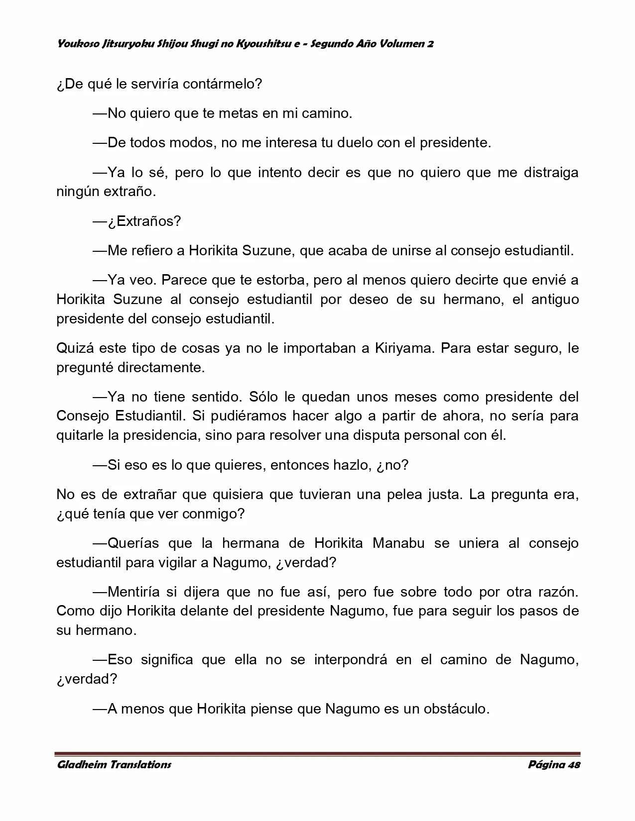 Página 48 del Manga