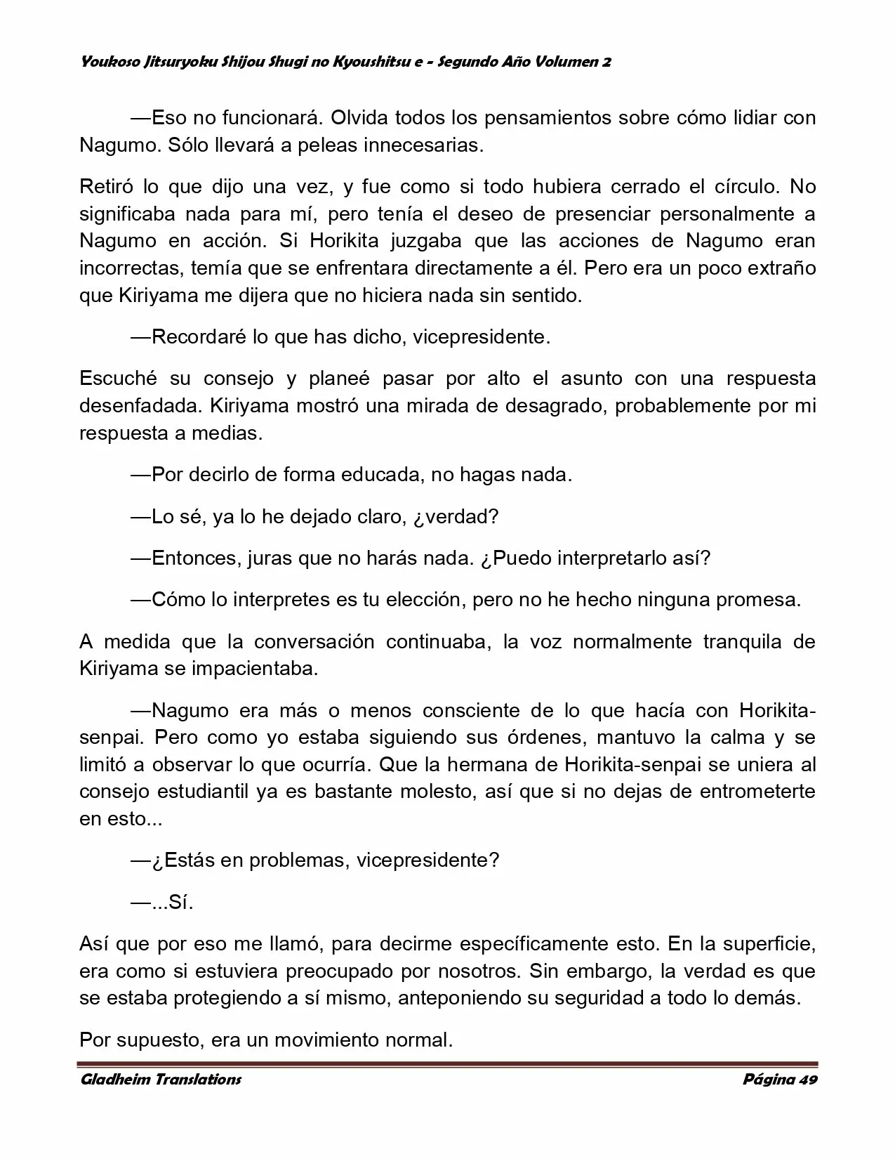 Página 49 del Manga