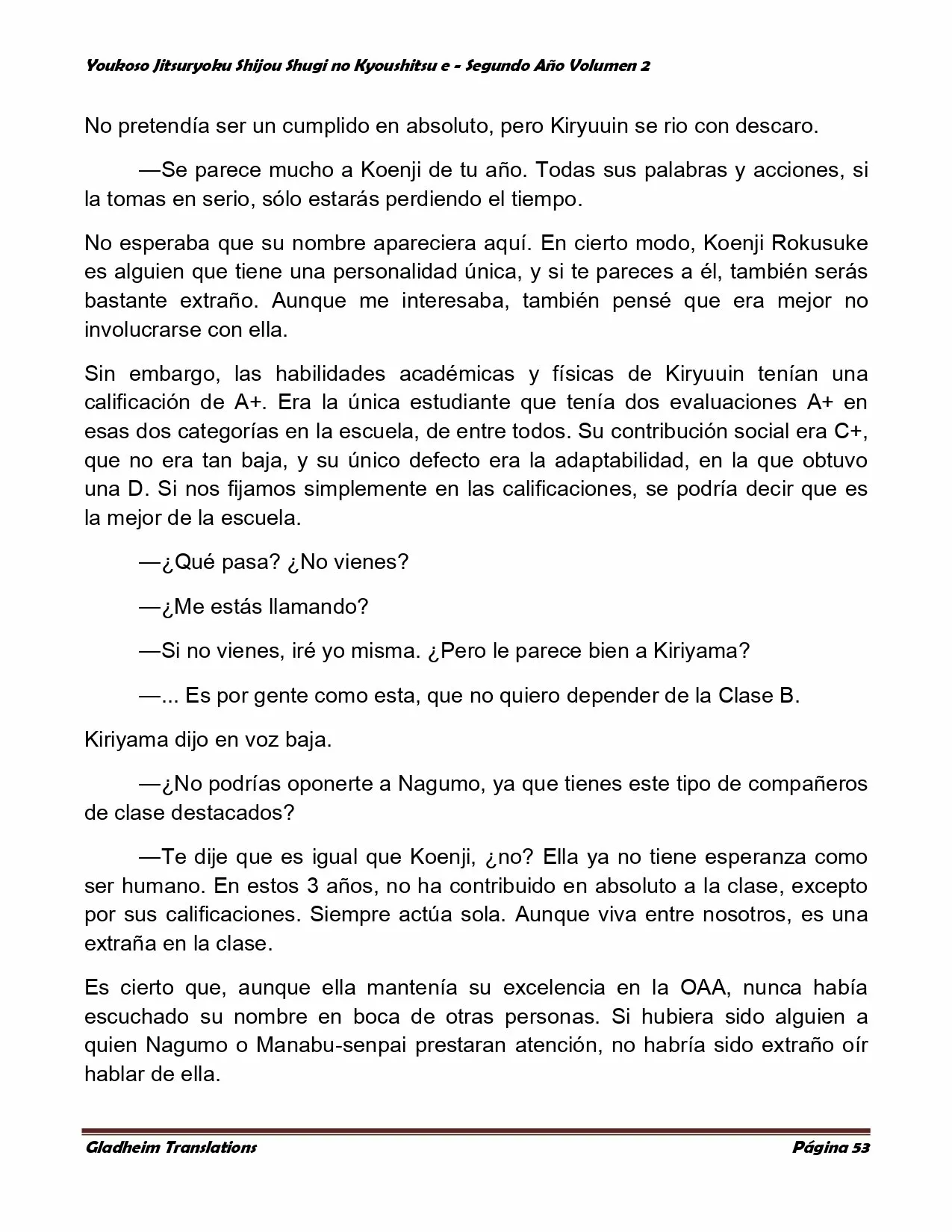 Página 53 del Manga