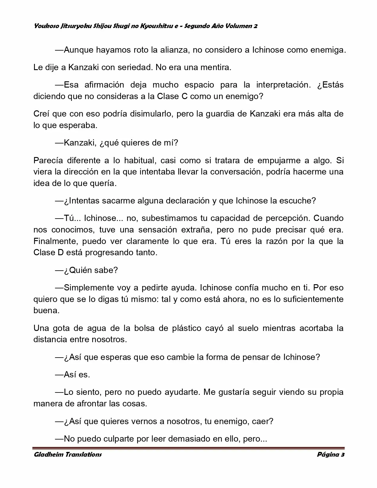 Página 3 del Manga