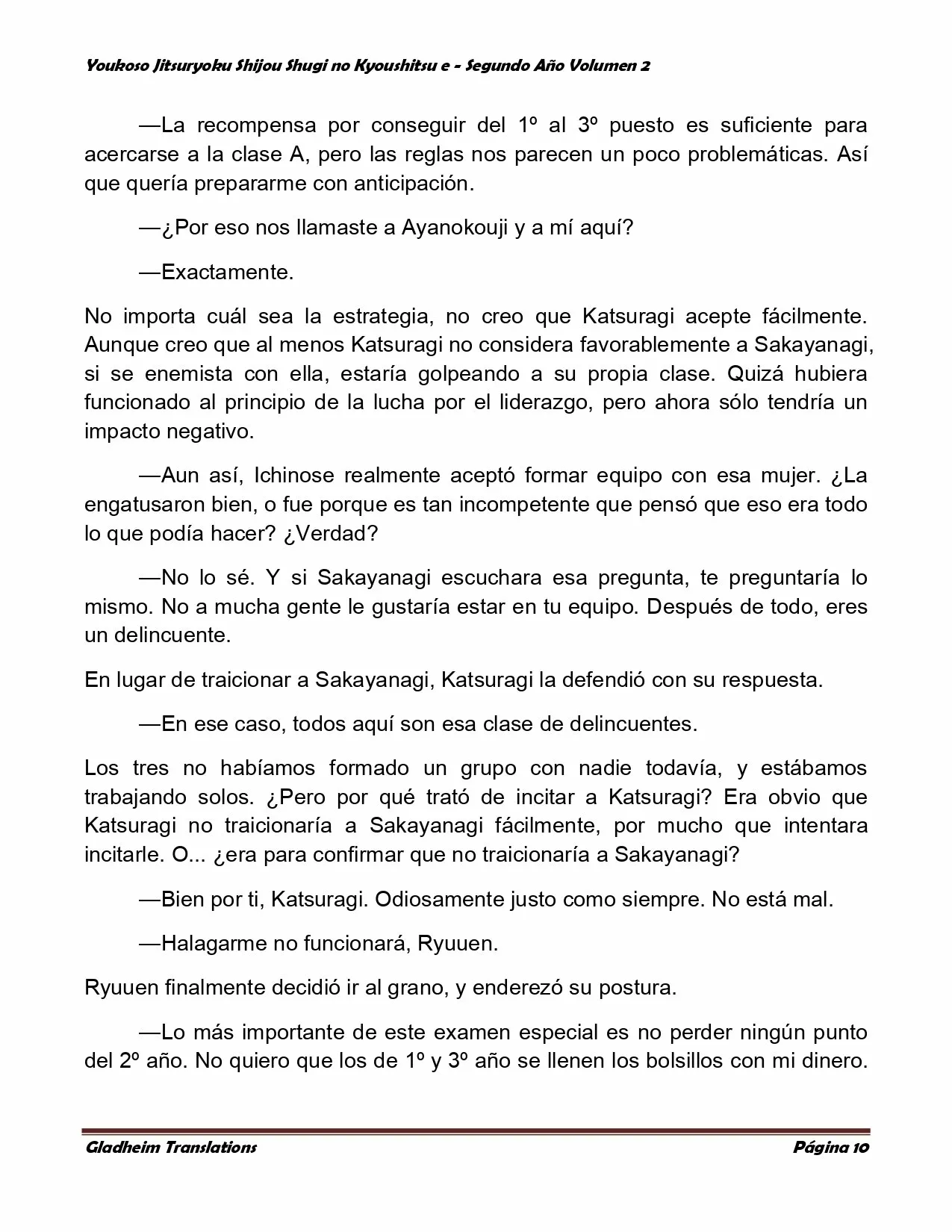 Página 10 del Manga