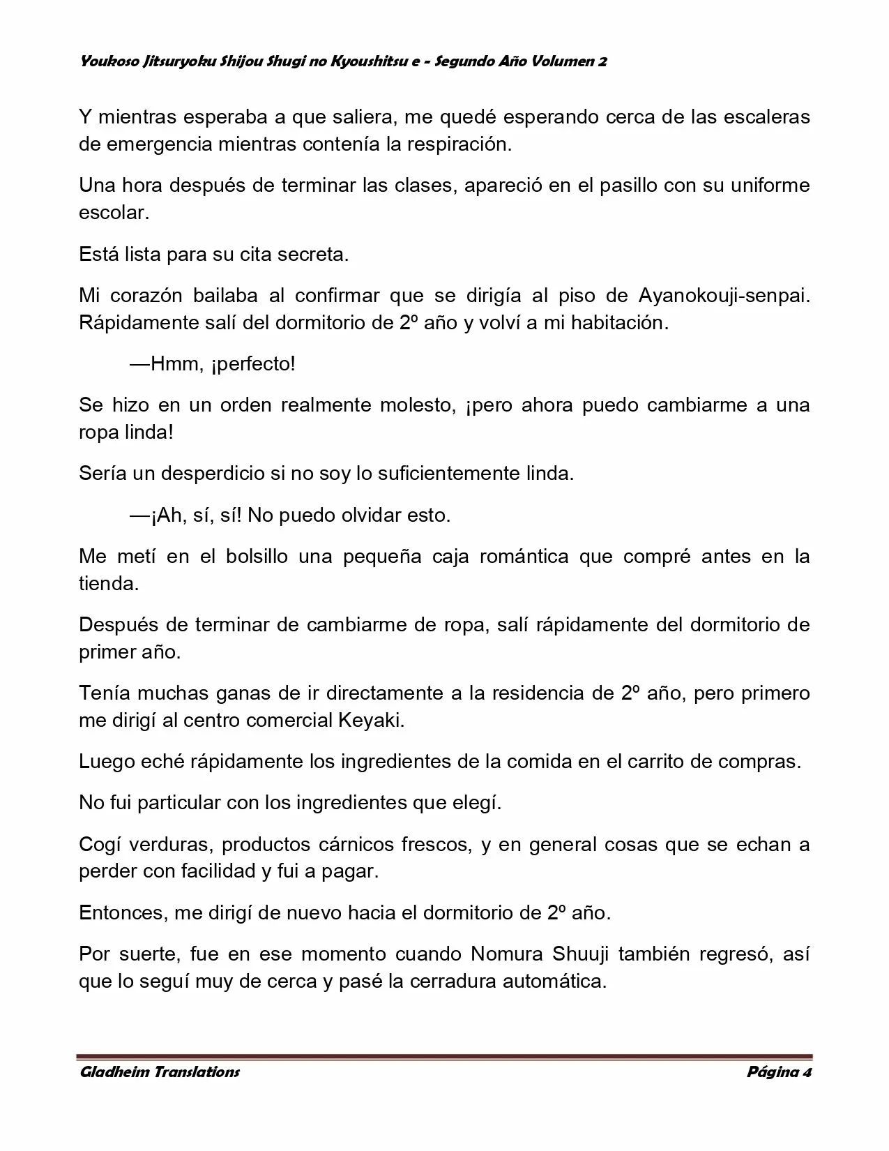 Página 4 del Manga