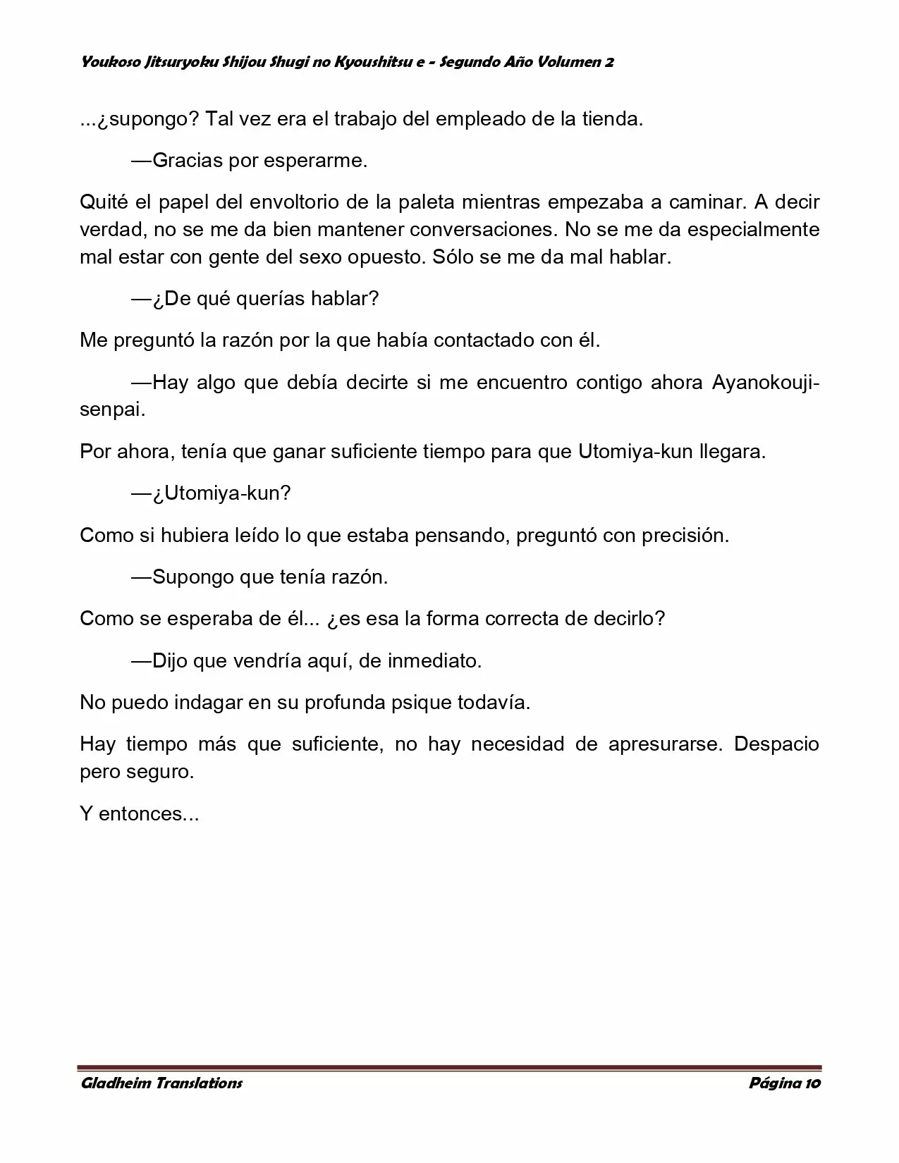 Página 10 del Manga