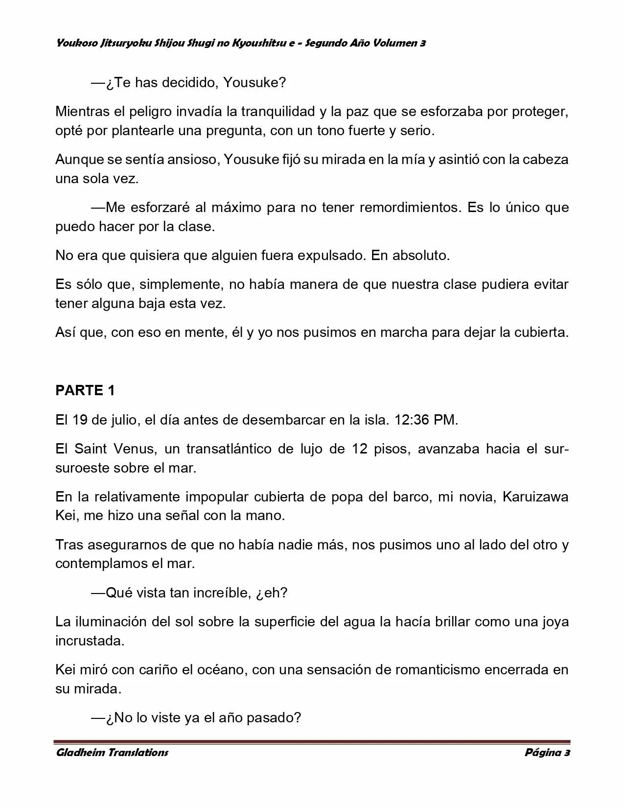 Página 3 del Manga