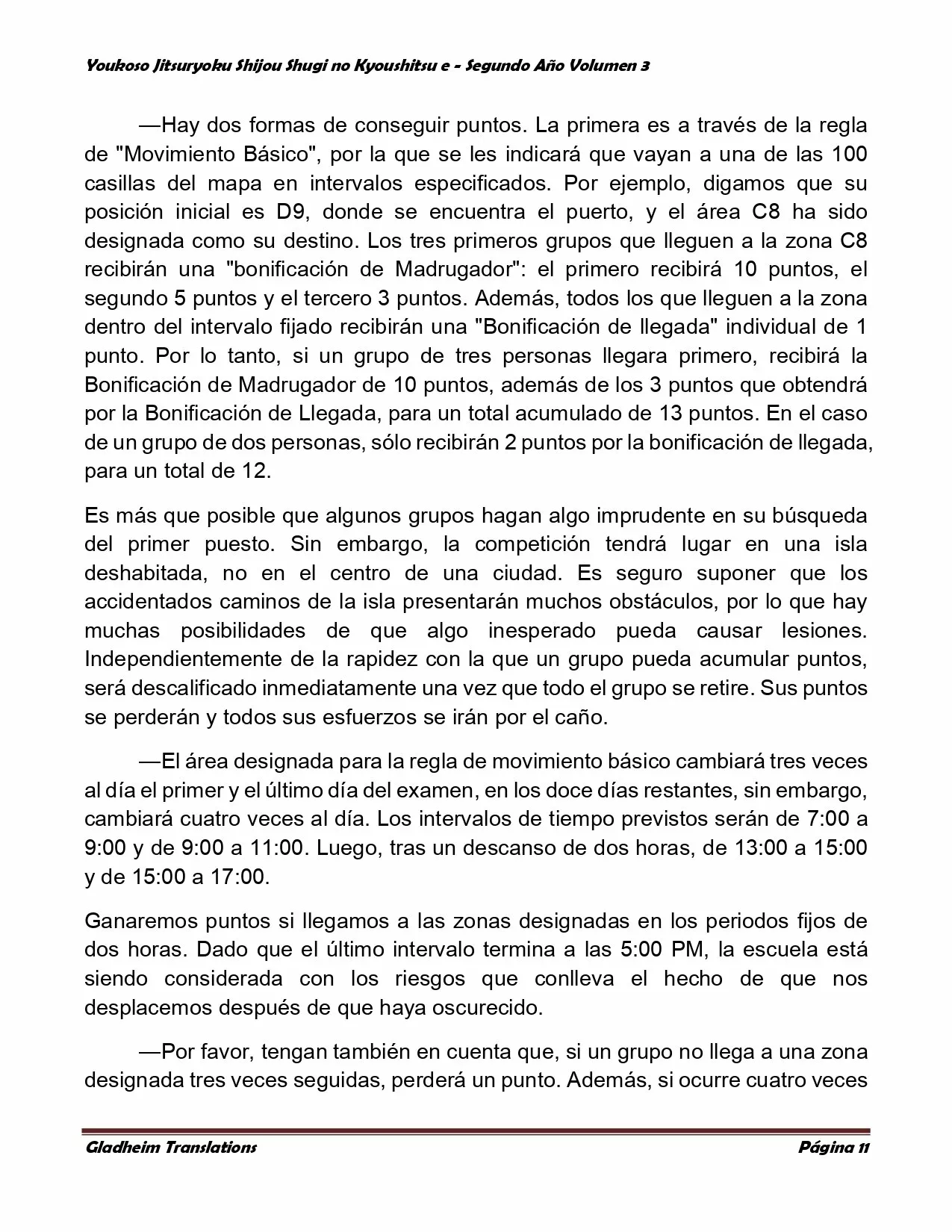 Página 11 del Manga