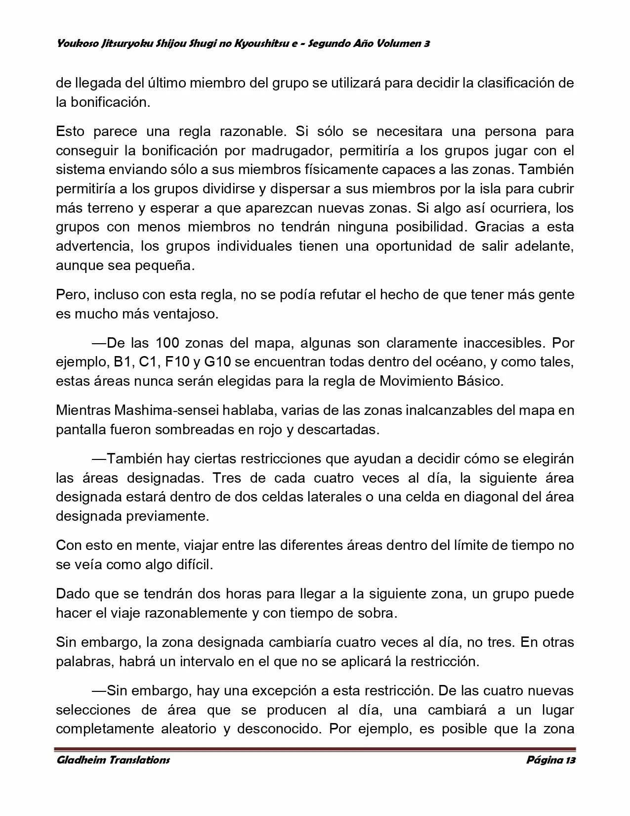 Página 13 del Manga