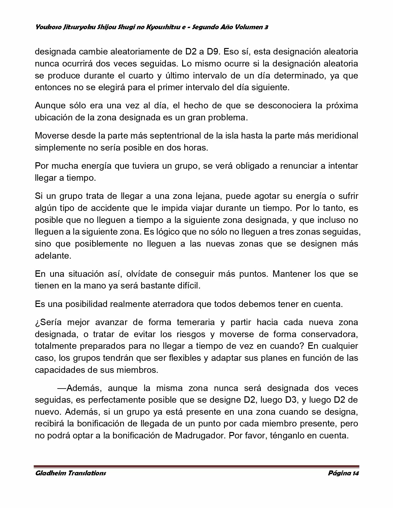 Página 14 del Manga