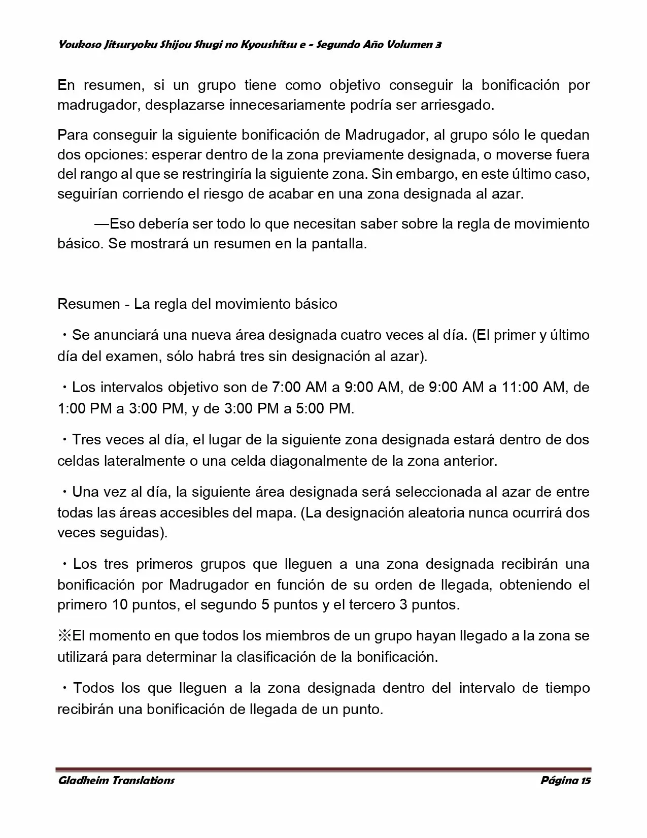 Página 15 del Manga