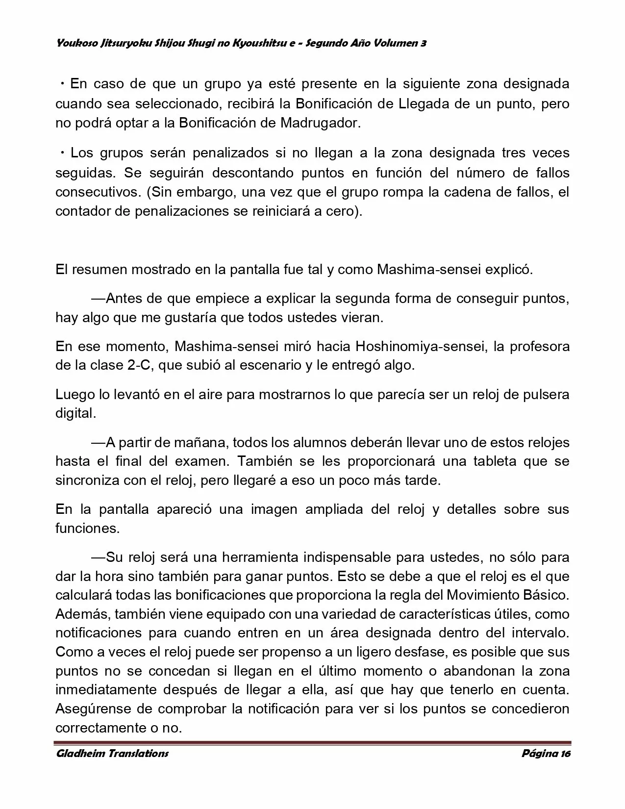 Página 16 del Manga