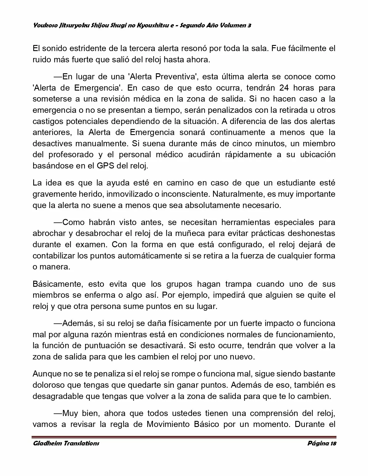 Página 18 del Manga