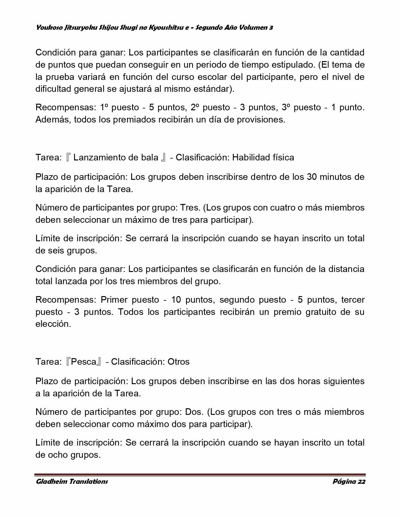 Página 22 del Manga