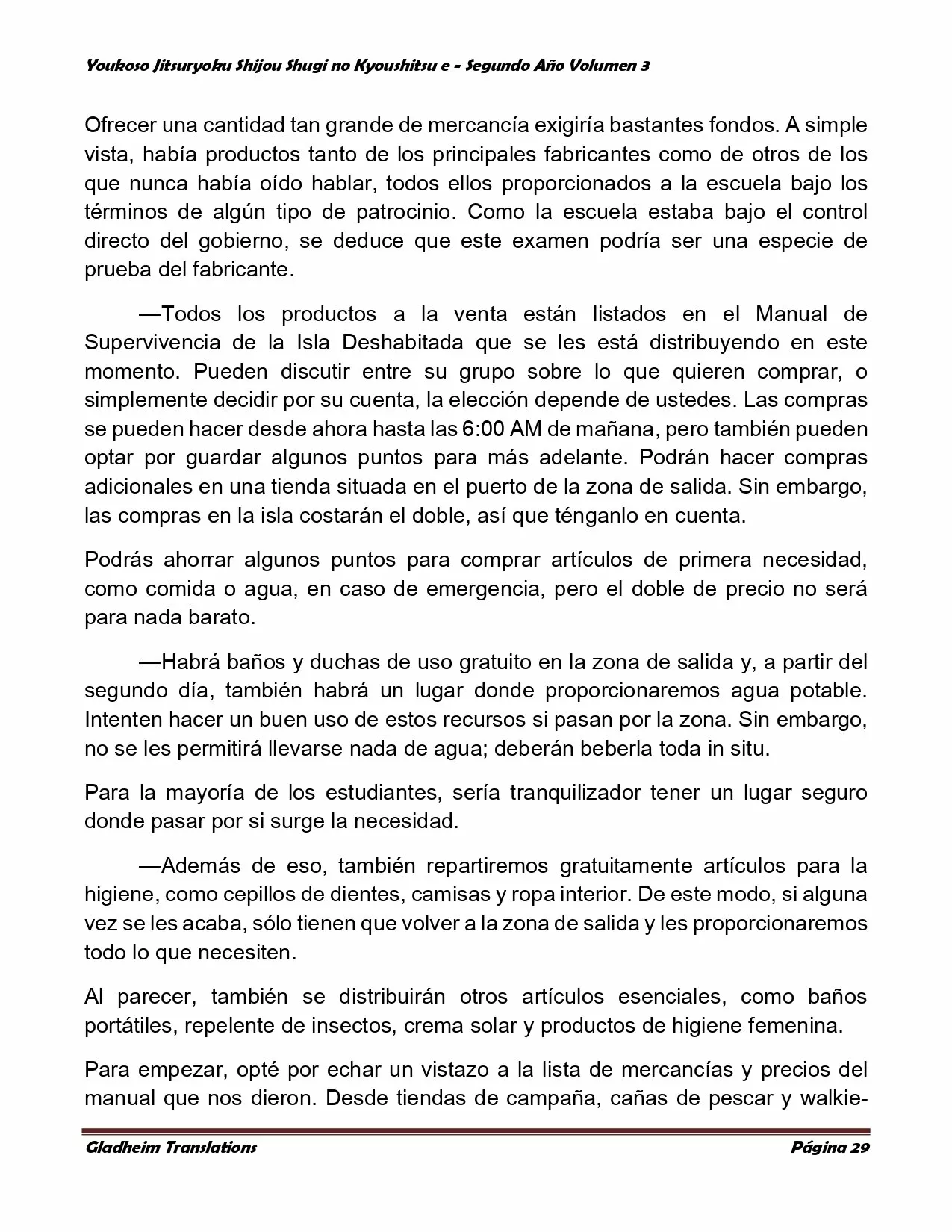 Página 29 del Manga