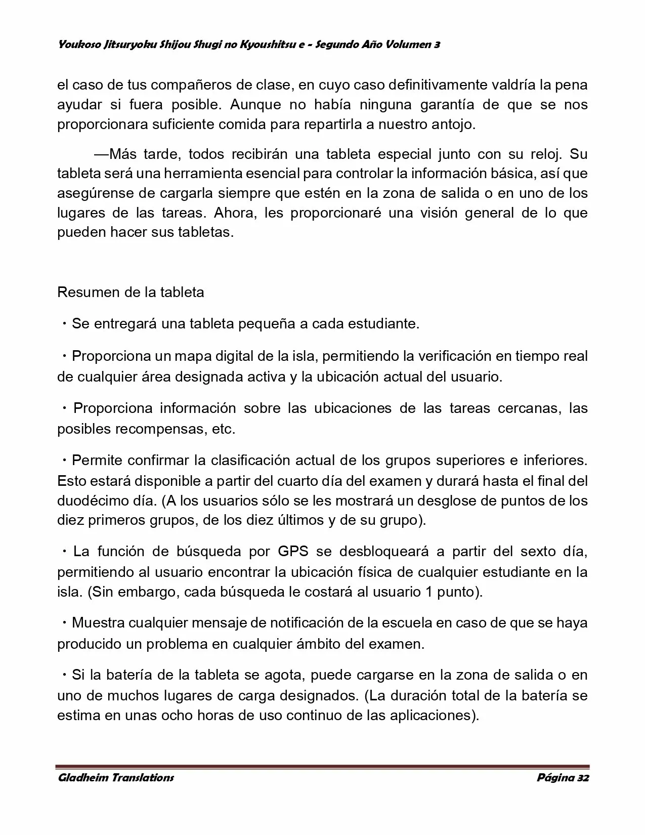 Página 32 del Manga