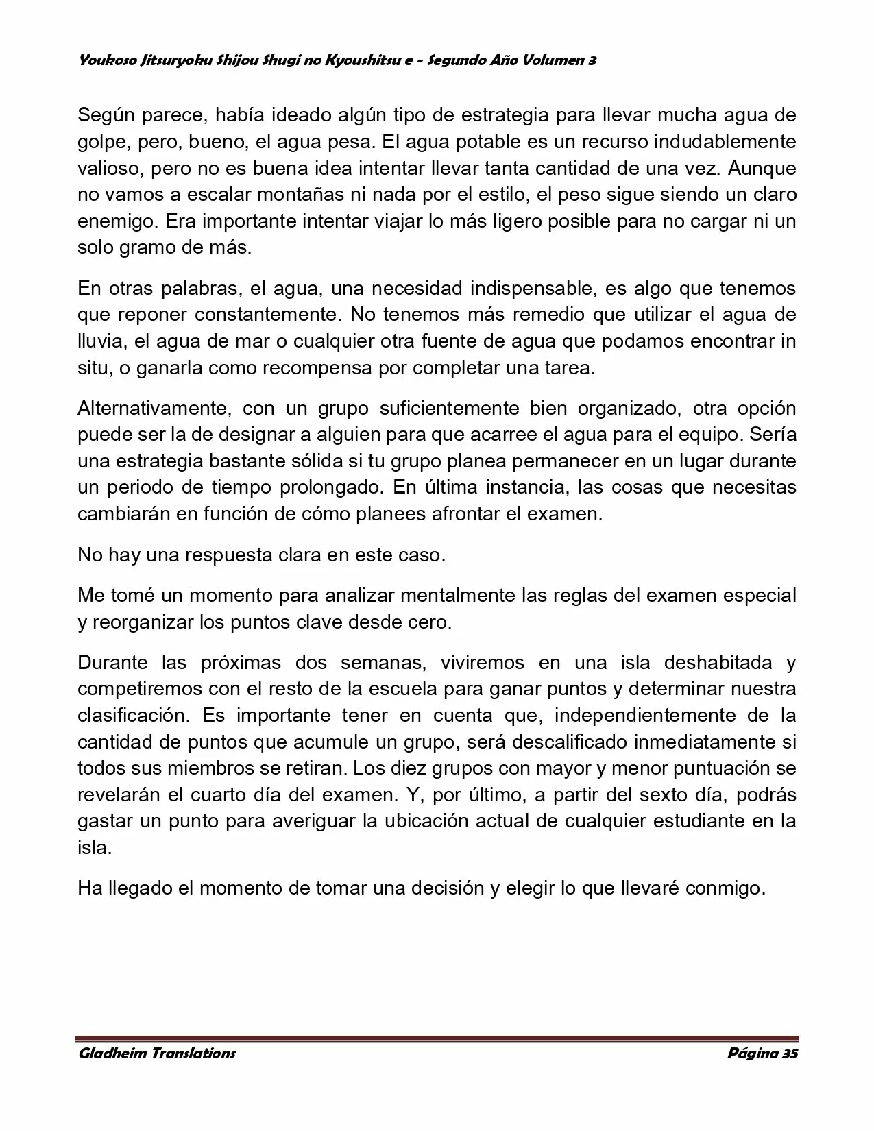 Página 35 del Manga