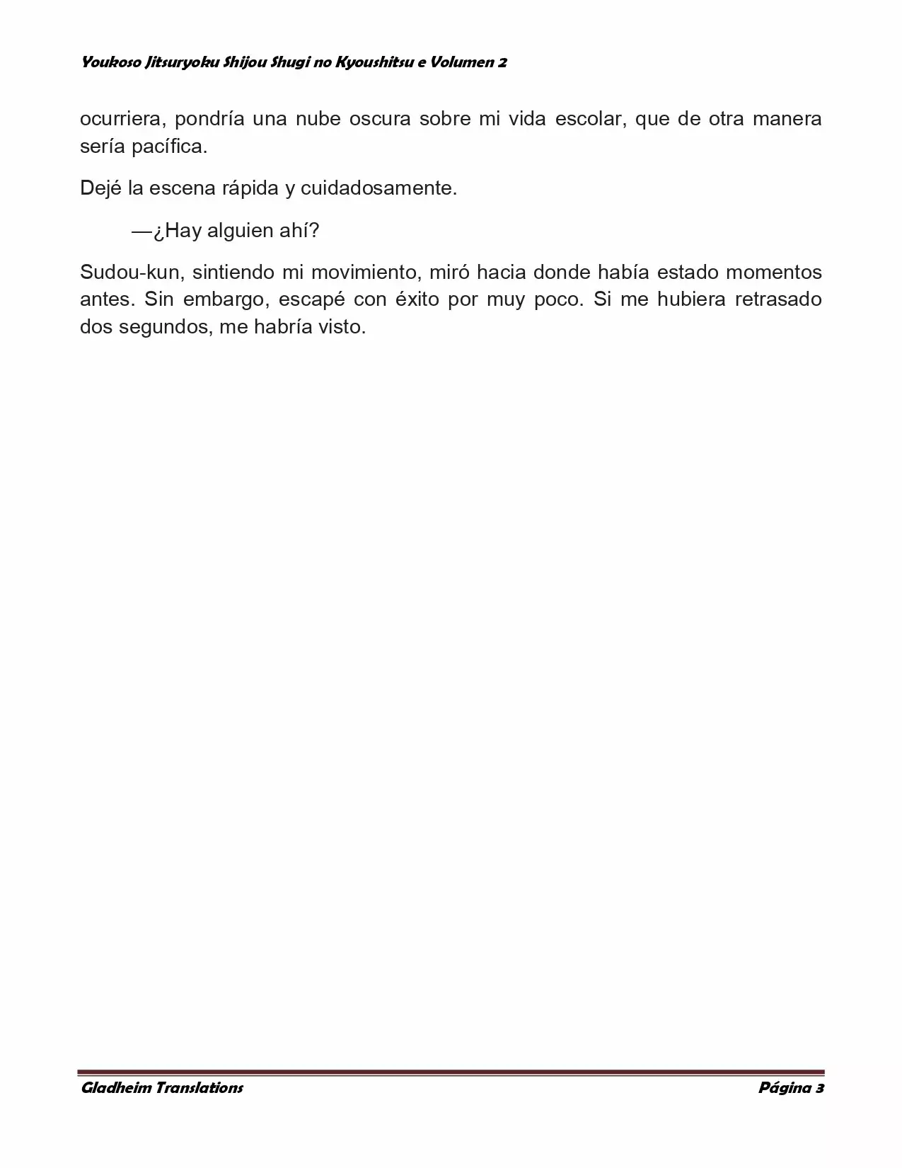 Página 3 del Manga