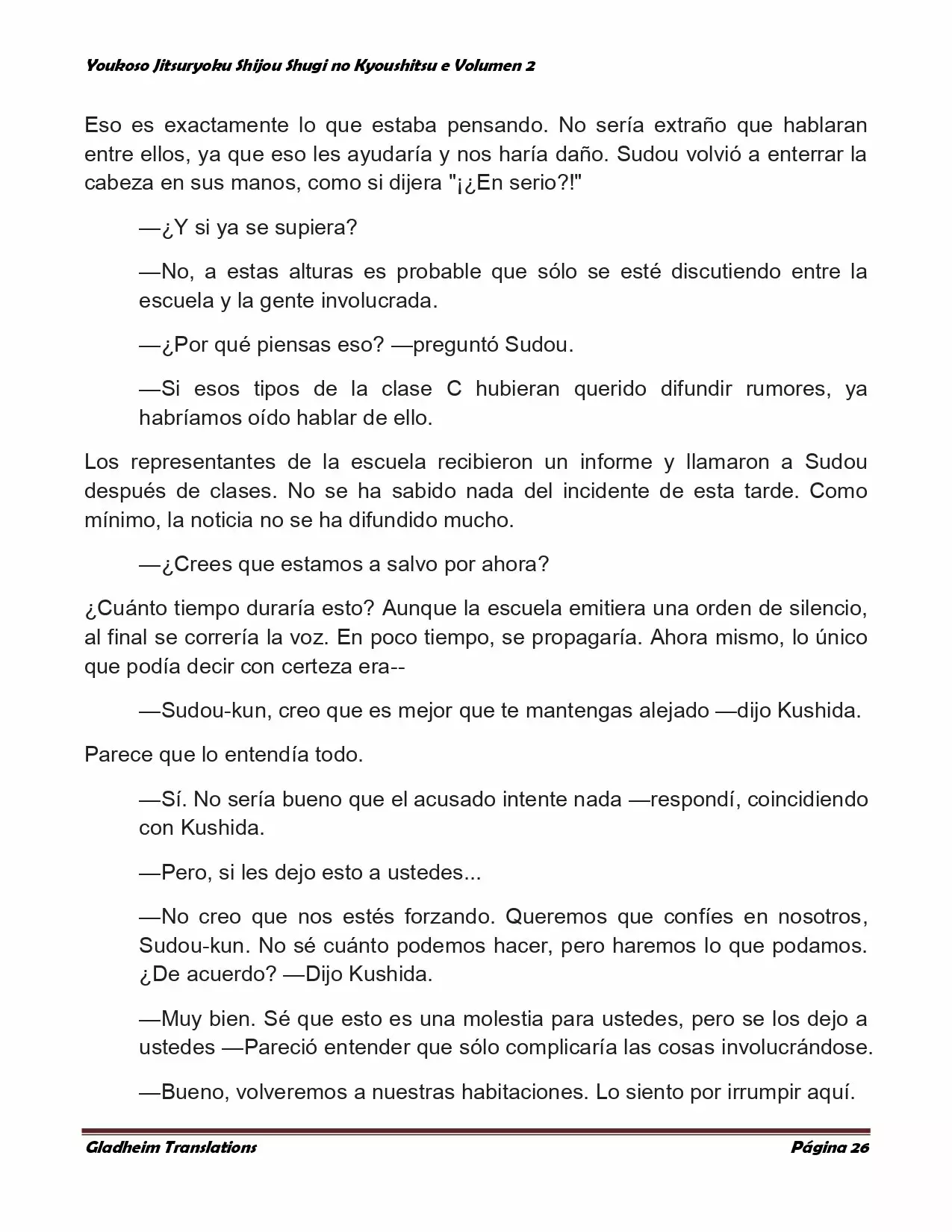 Página 26 del Manga