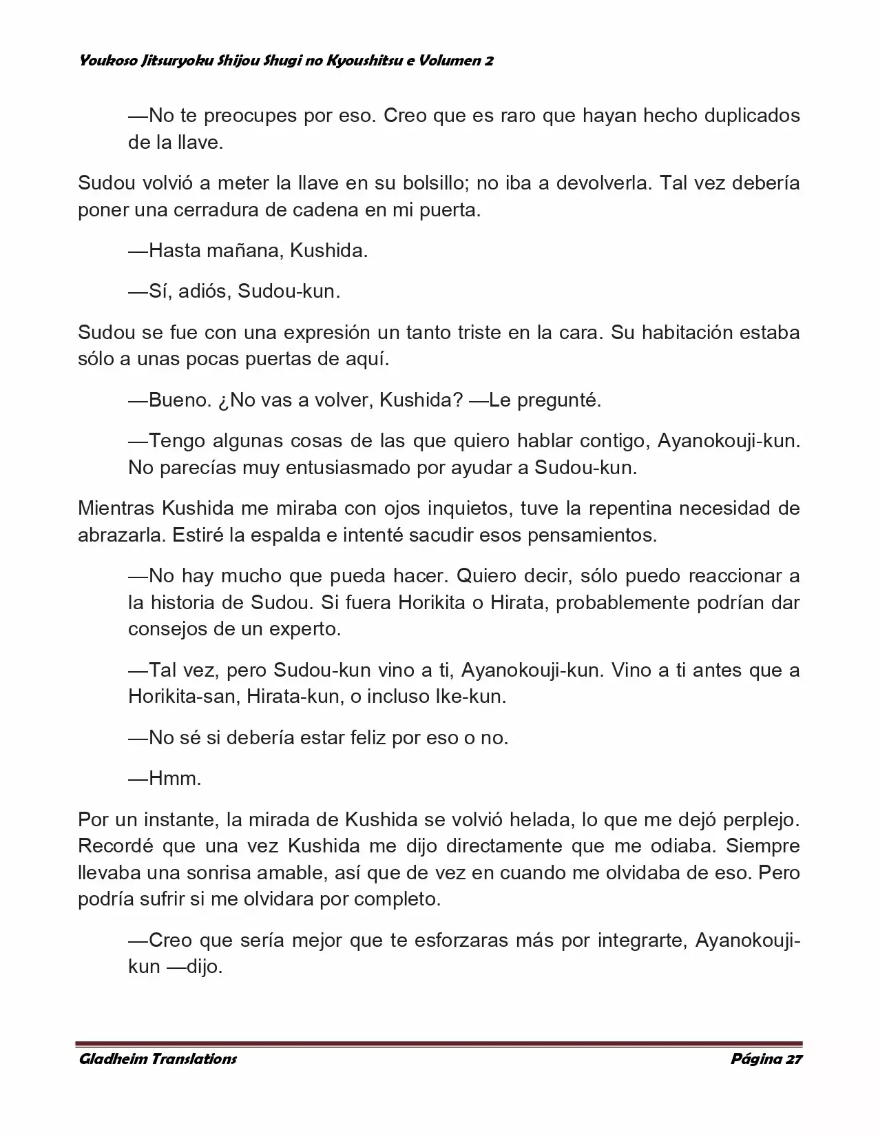 Página 27 del Manga