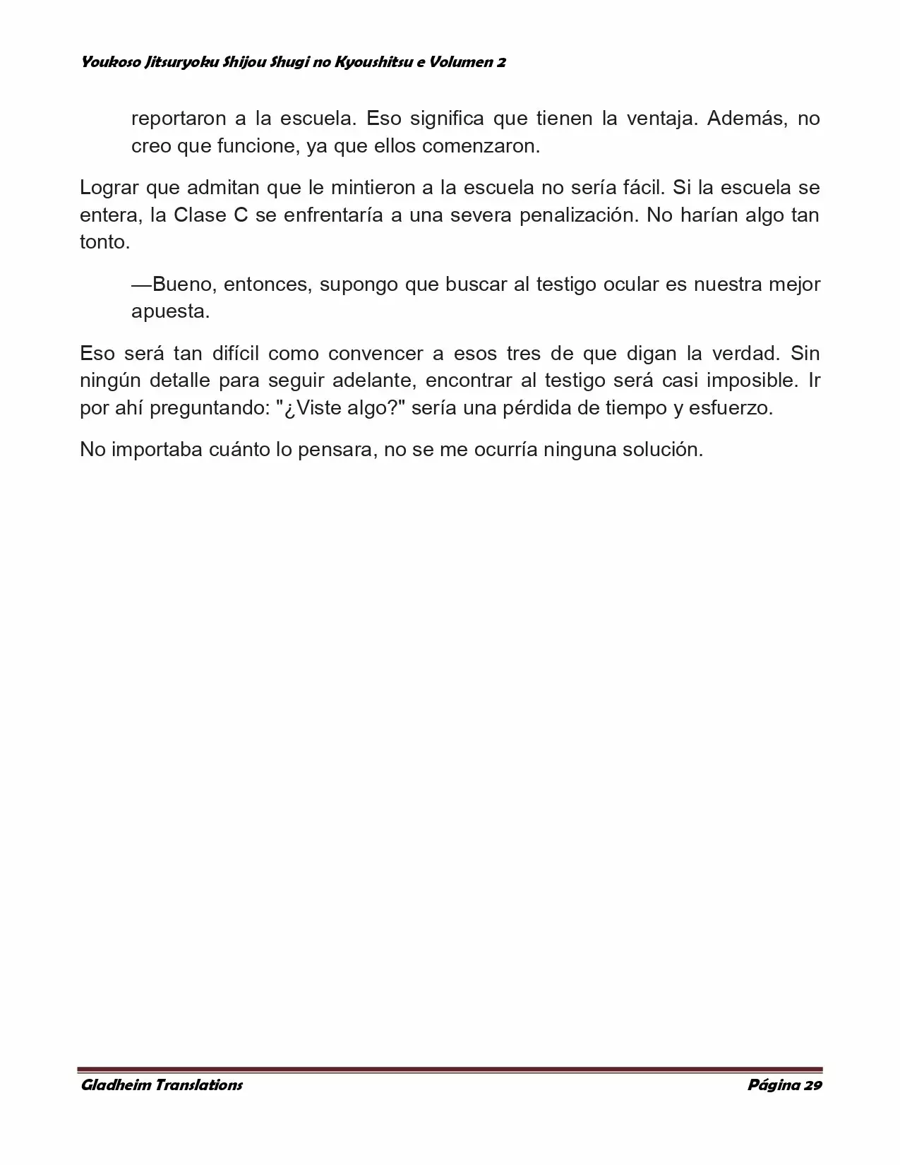 Página 29 del Manga