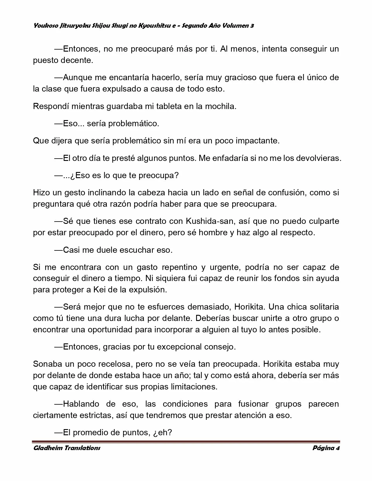 Página 4 del Manga