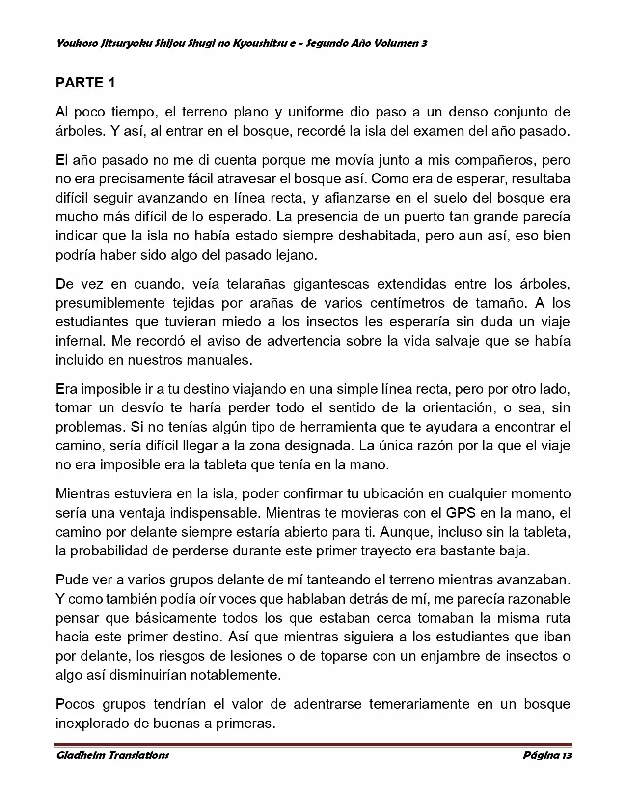 Página 13 del Manga