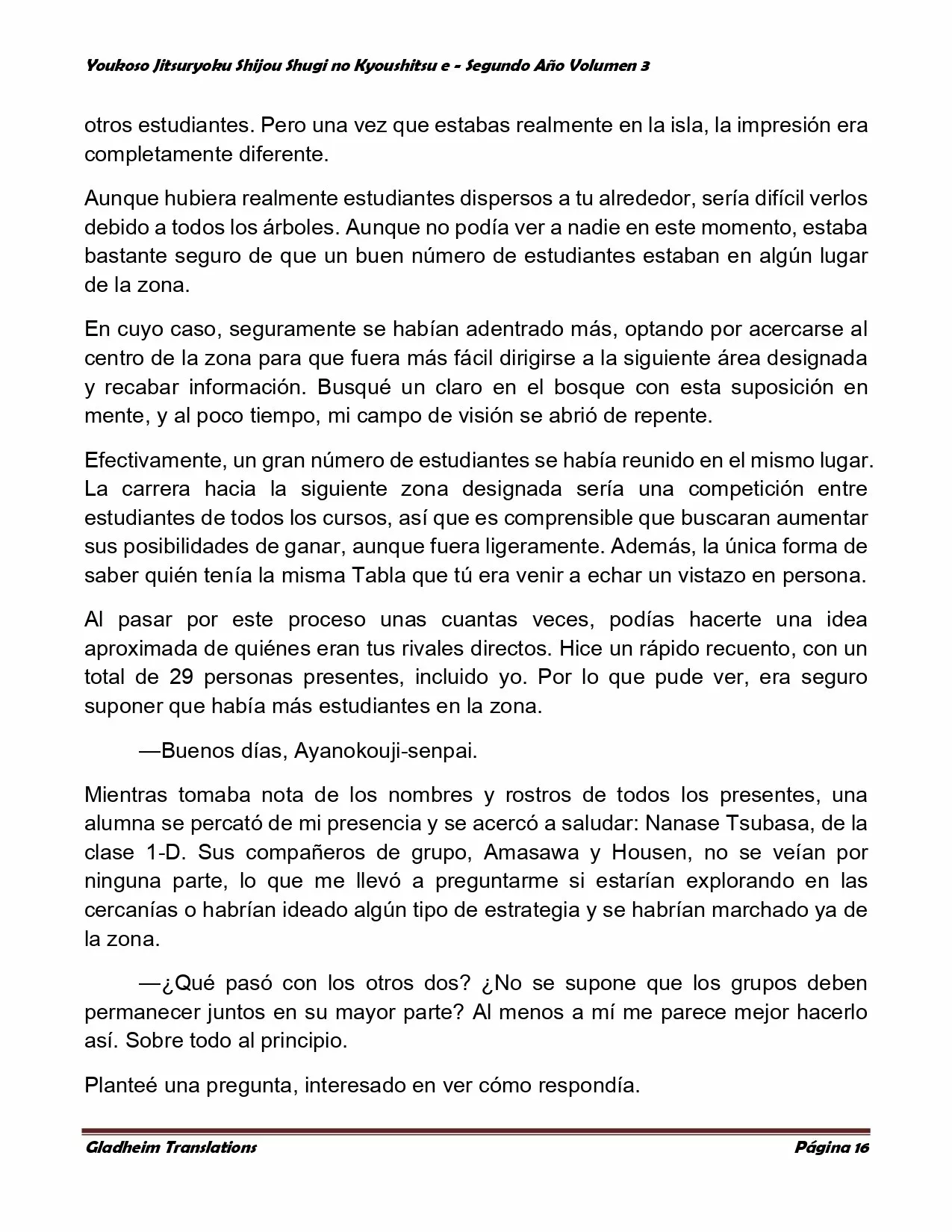 Página 16 del Manga