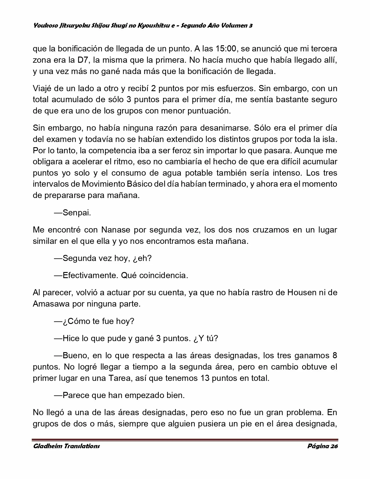 Página 26 del Manga