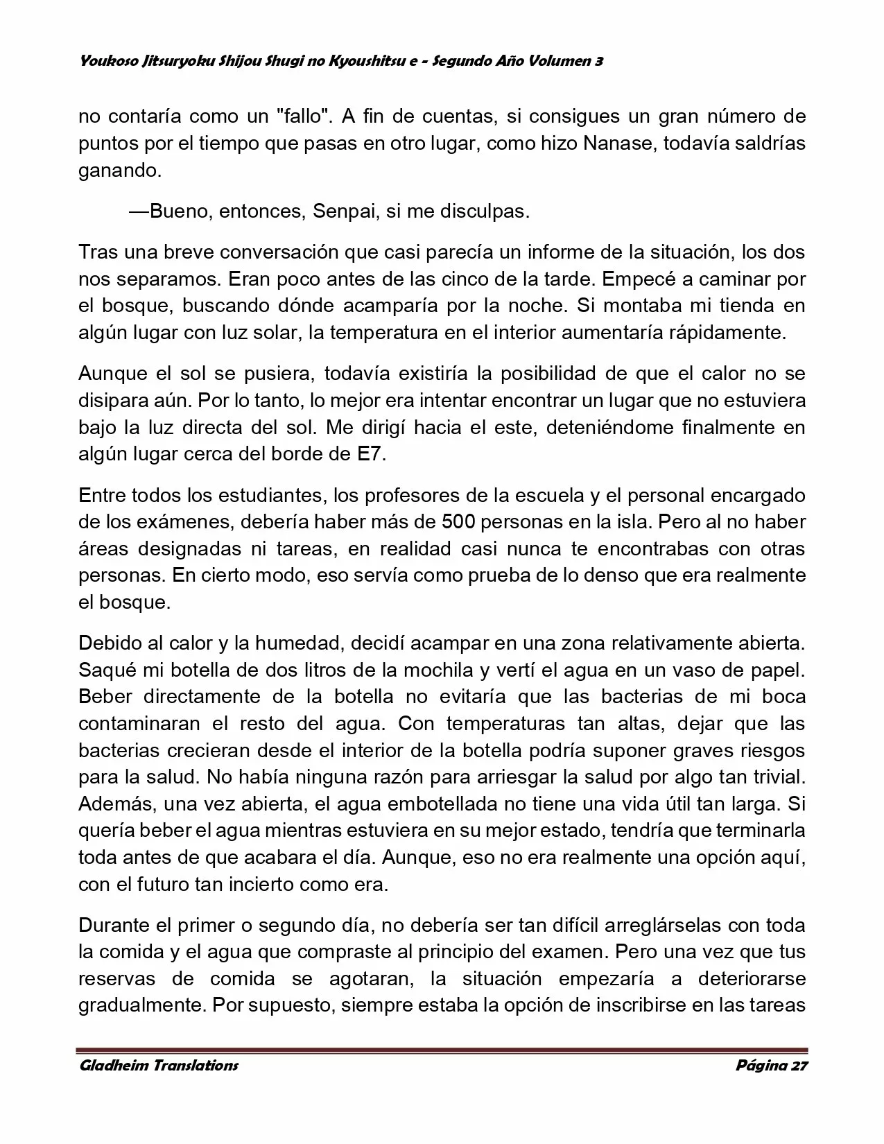 Página 27 del Manga