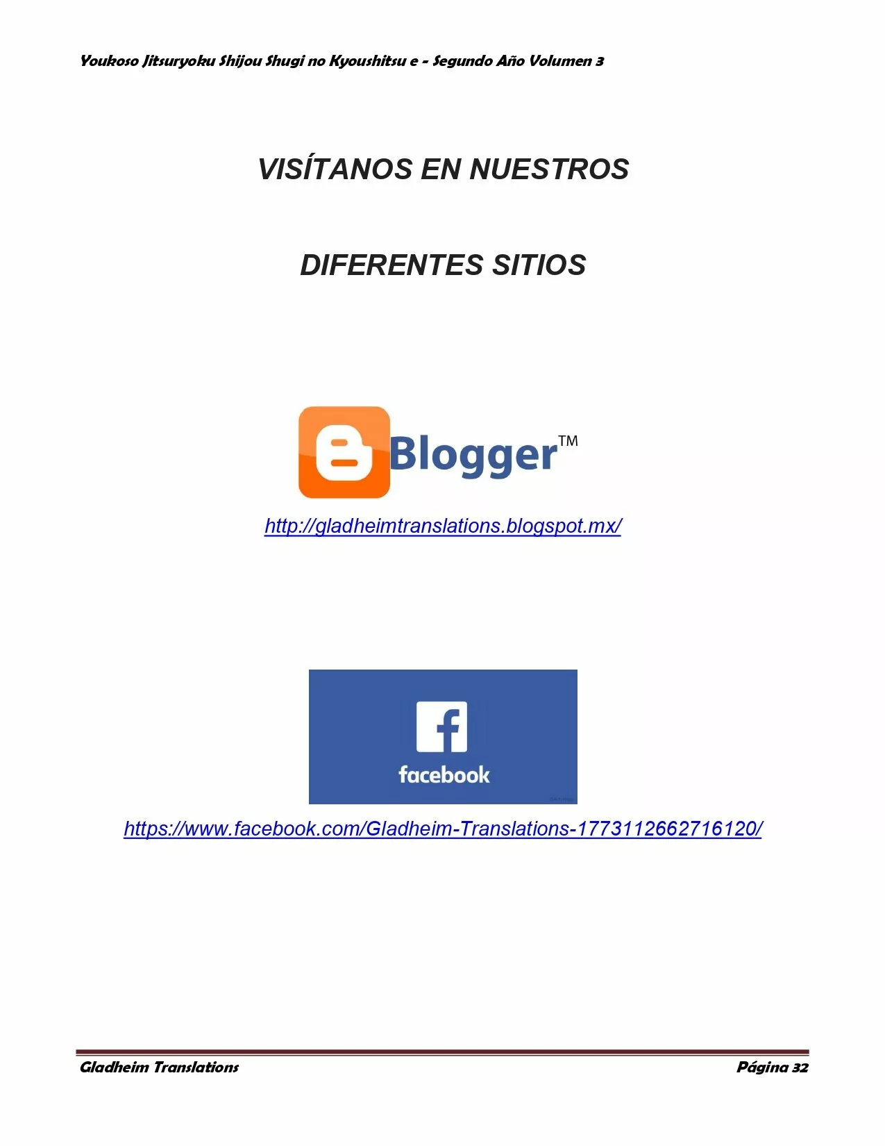 Página 32 del Manga