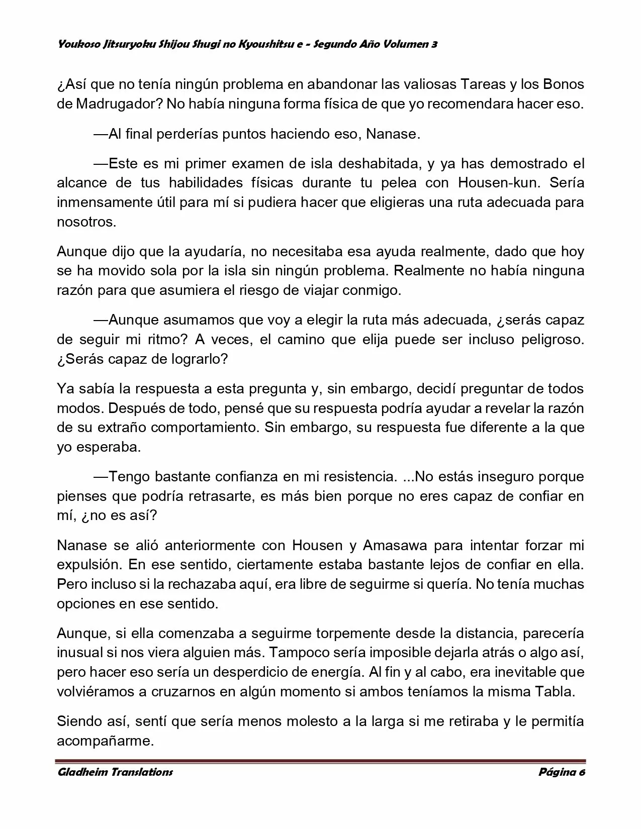 Página 6 del Manga