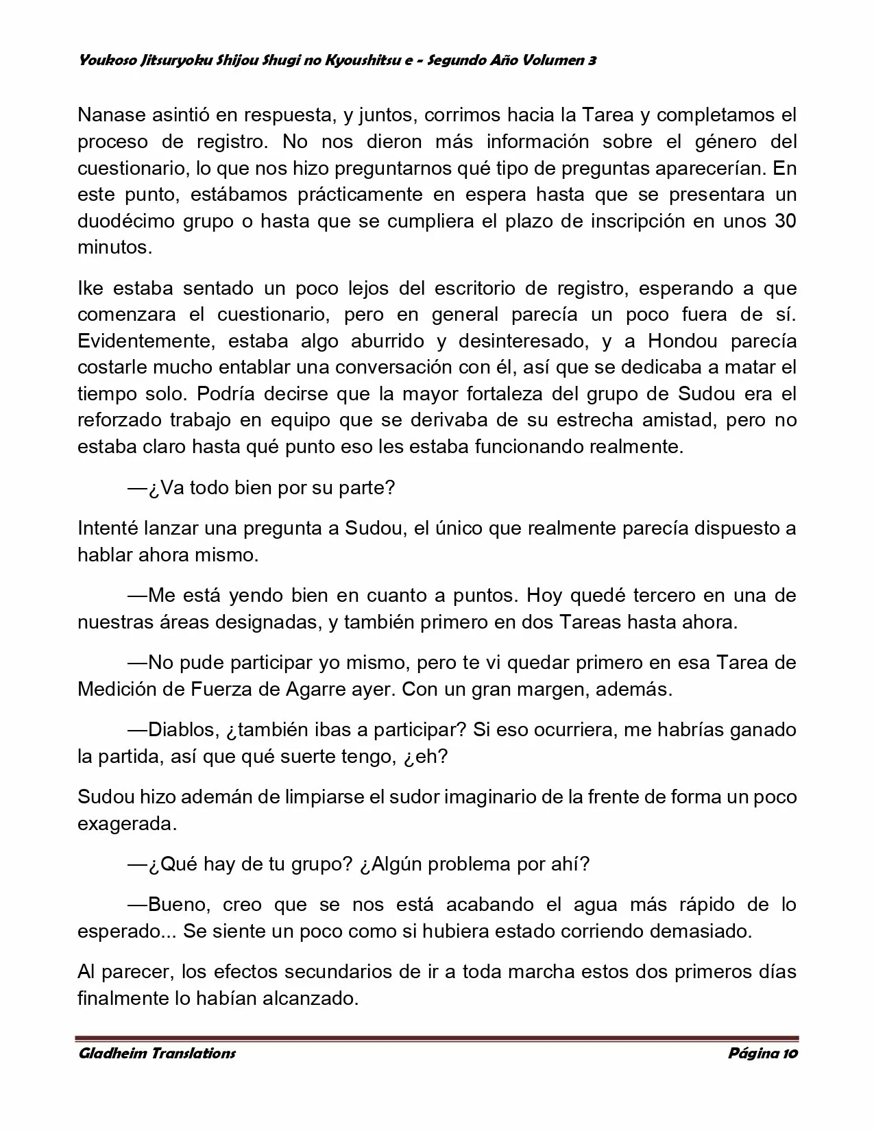 Página 10 del Manga