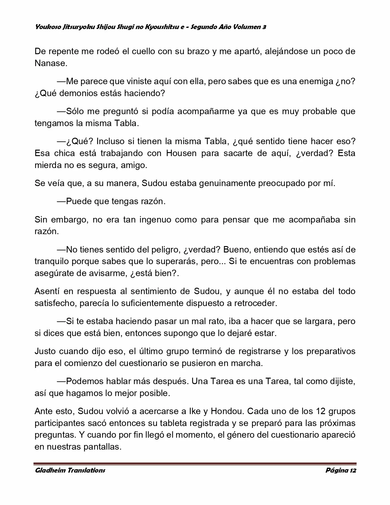 Página 12 del Manga