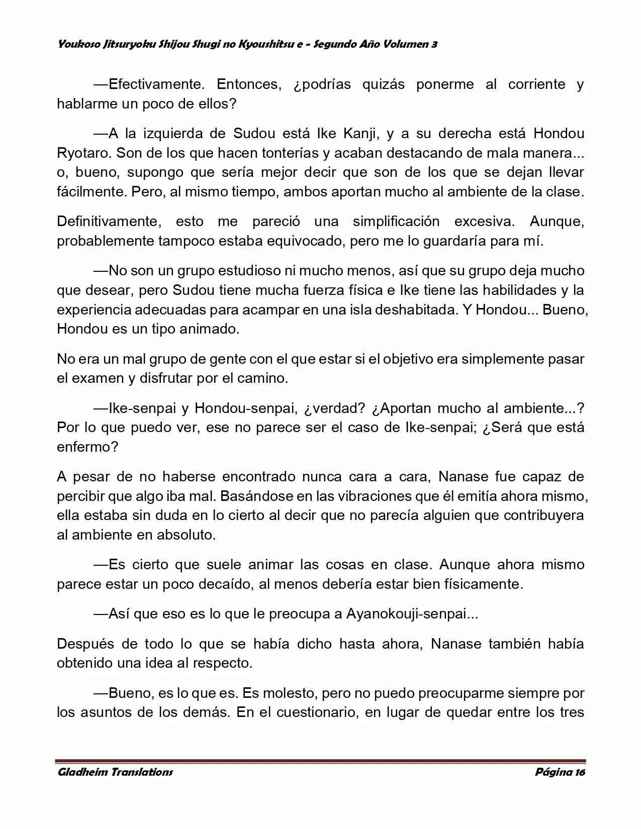 Página 16 del Manga