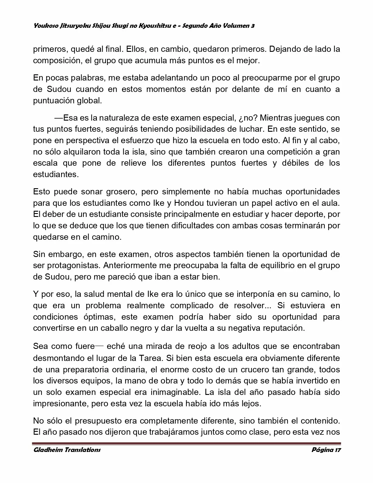 Página 17 del Manga