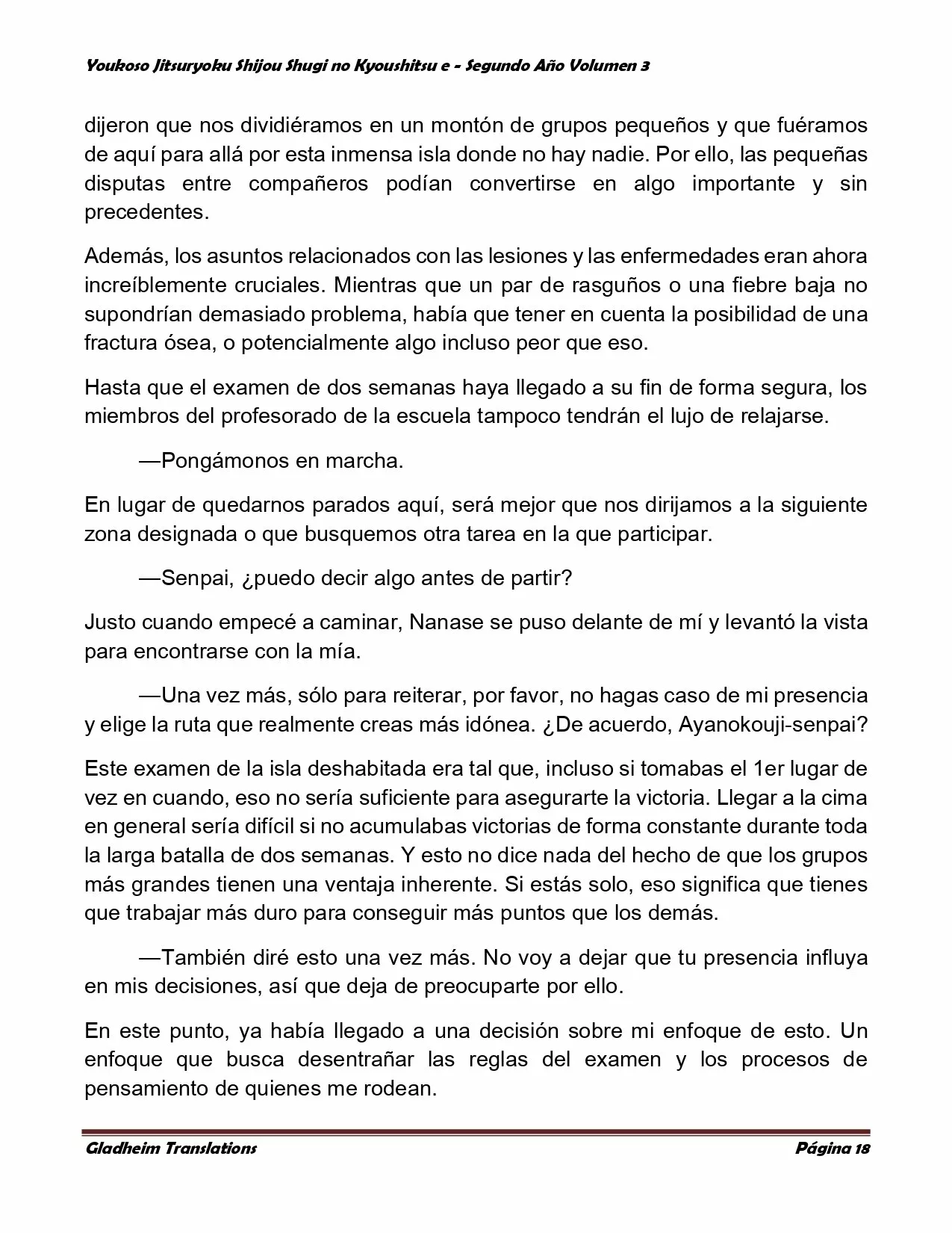 Página 18 del Manga