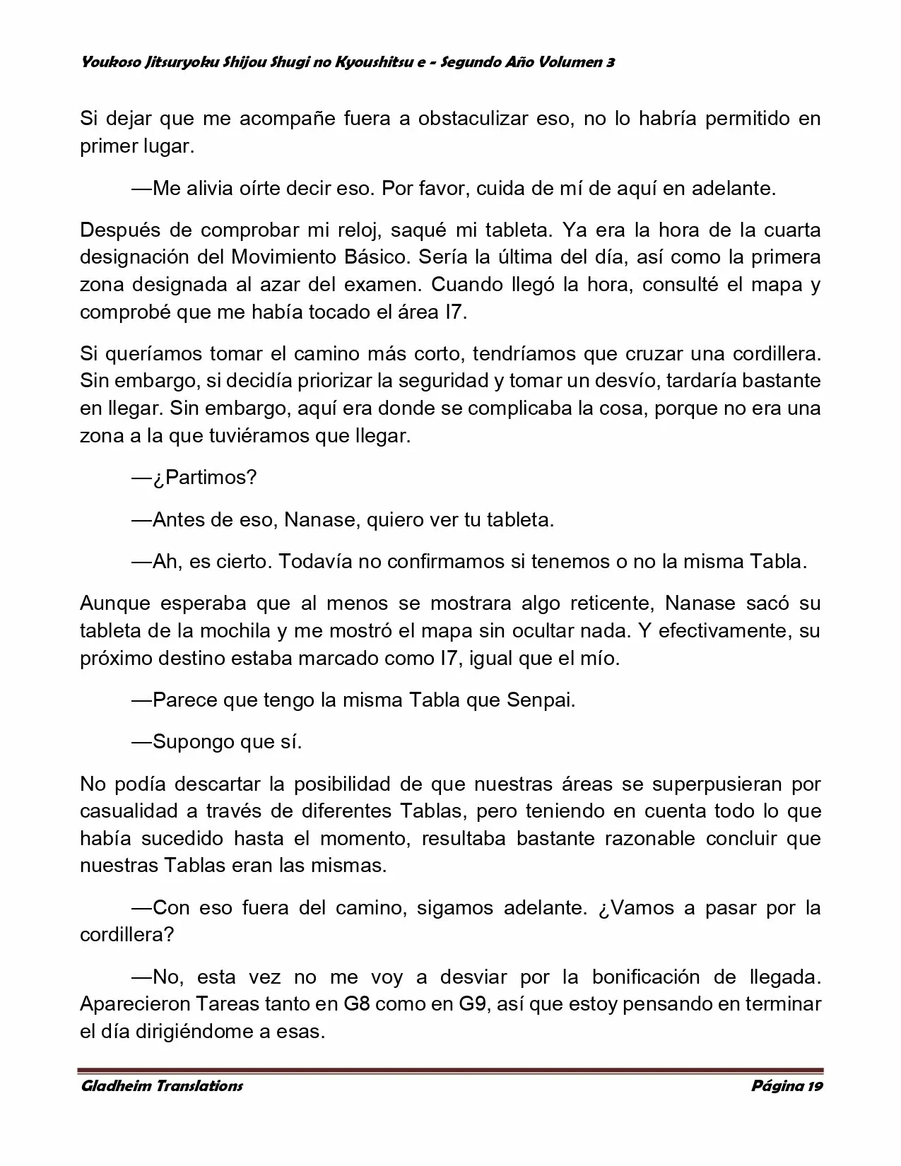 Página 19 del Manga