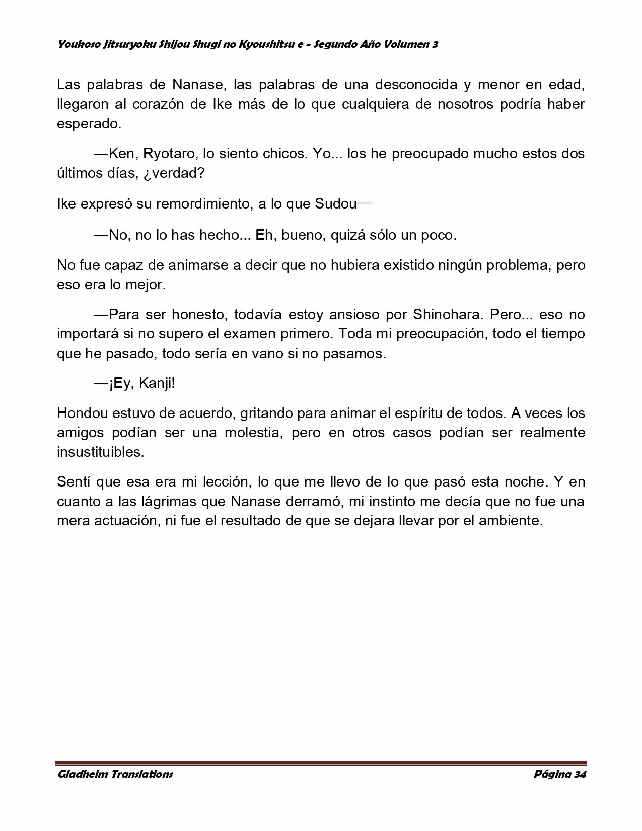 Página 34 del Manga