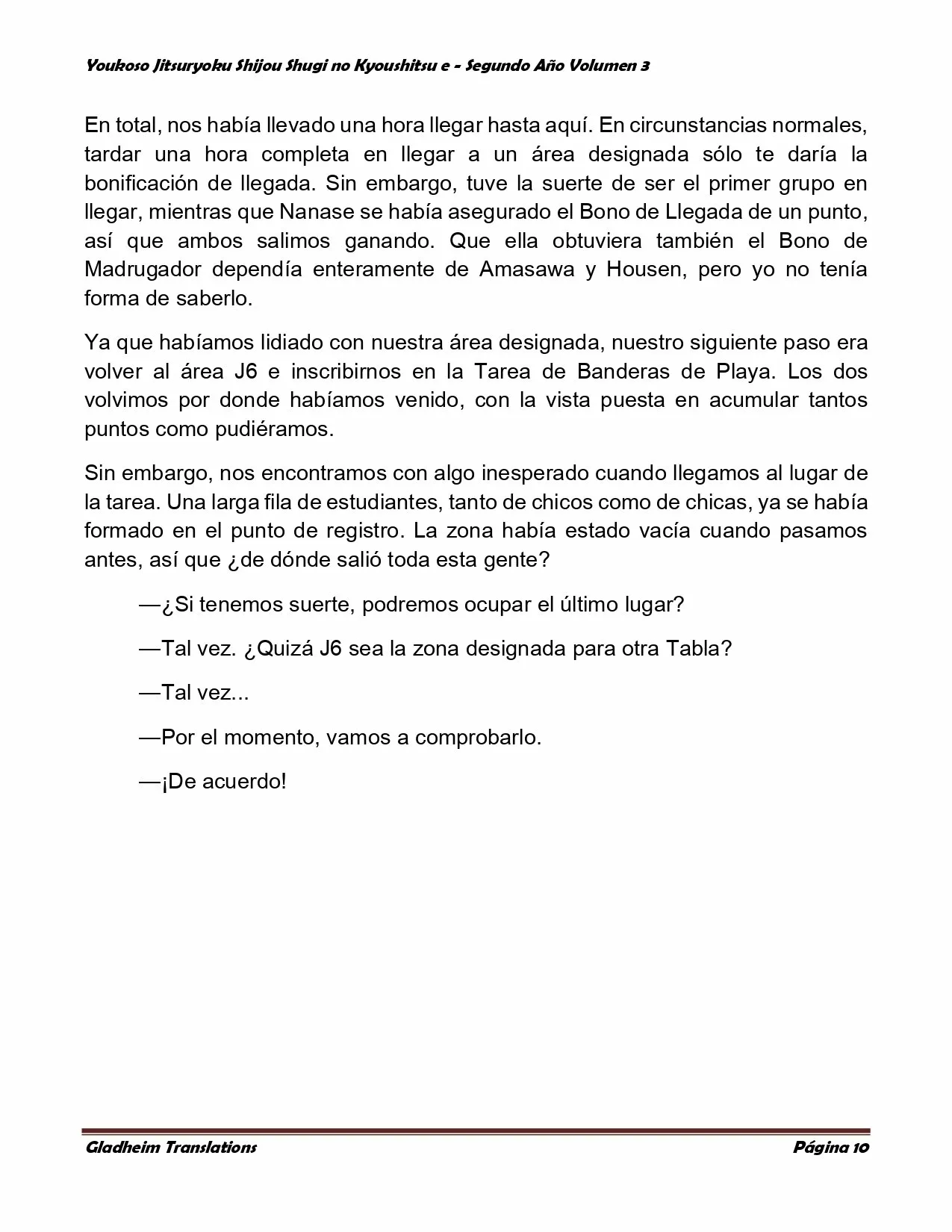 Página 10 del Manga