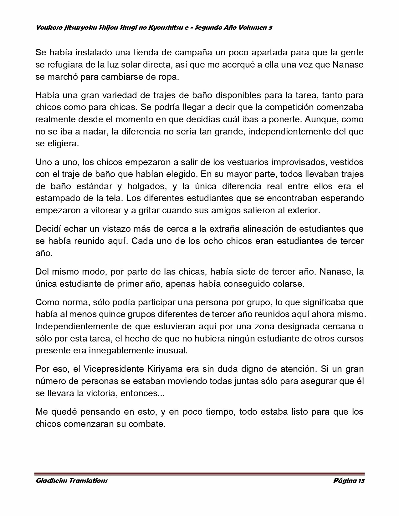 Página 13 del Manga