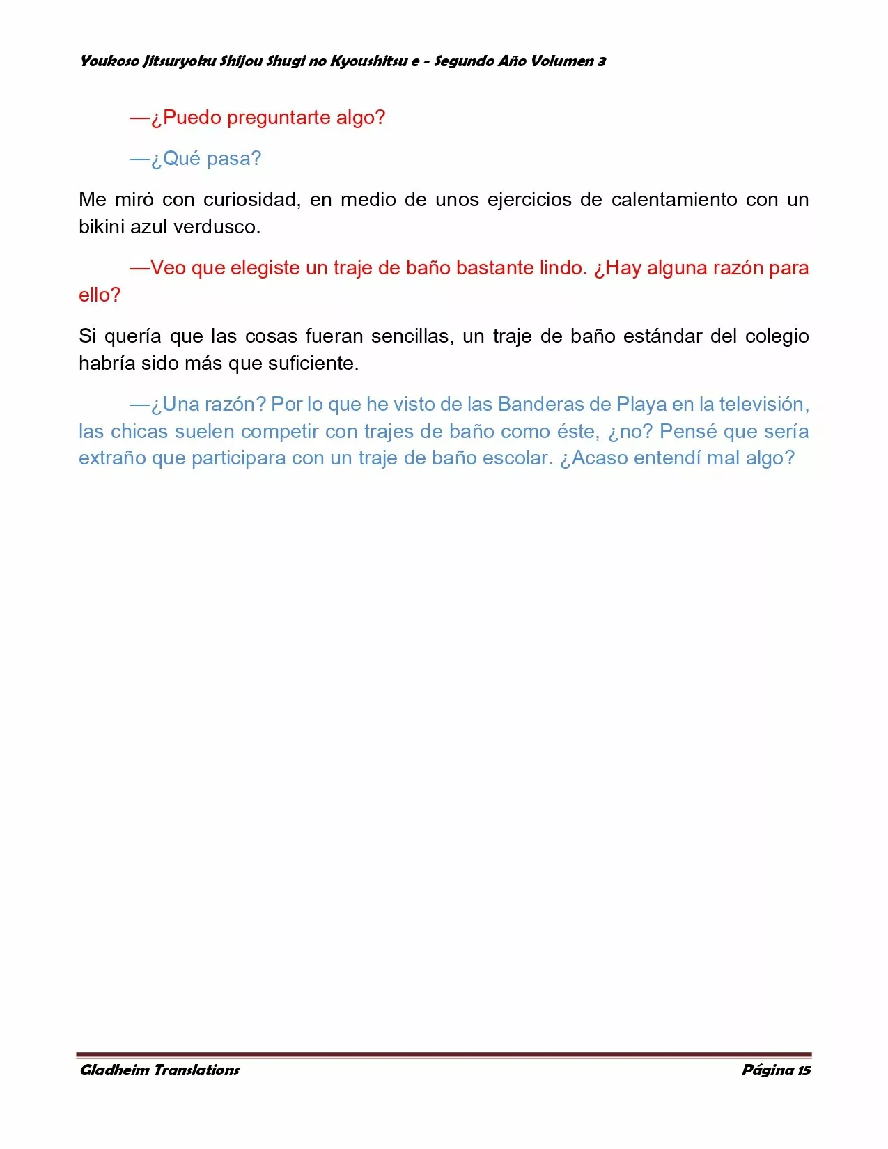 Página 15 del Manga