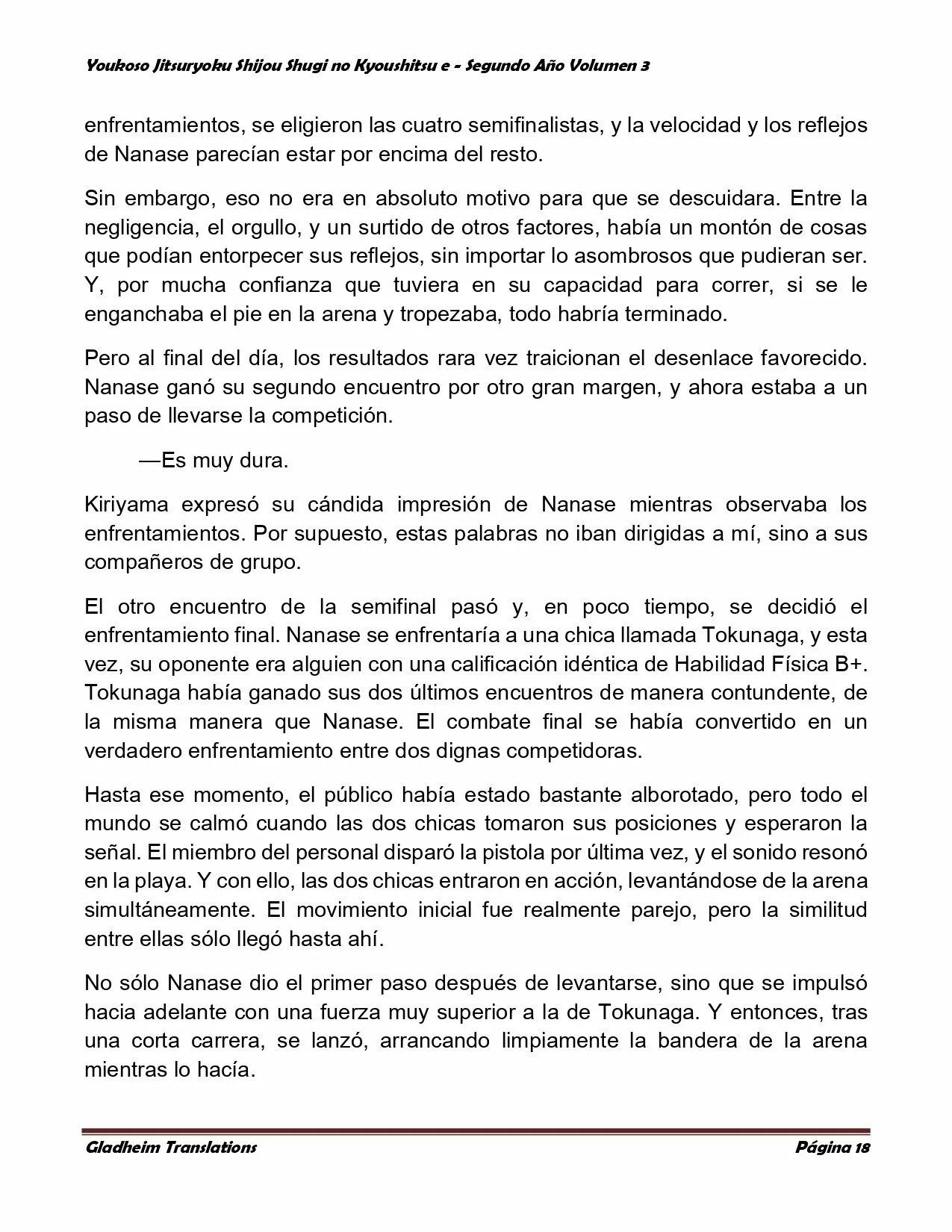 Página 18 del Manga