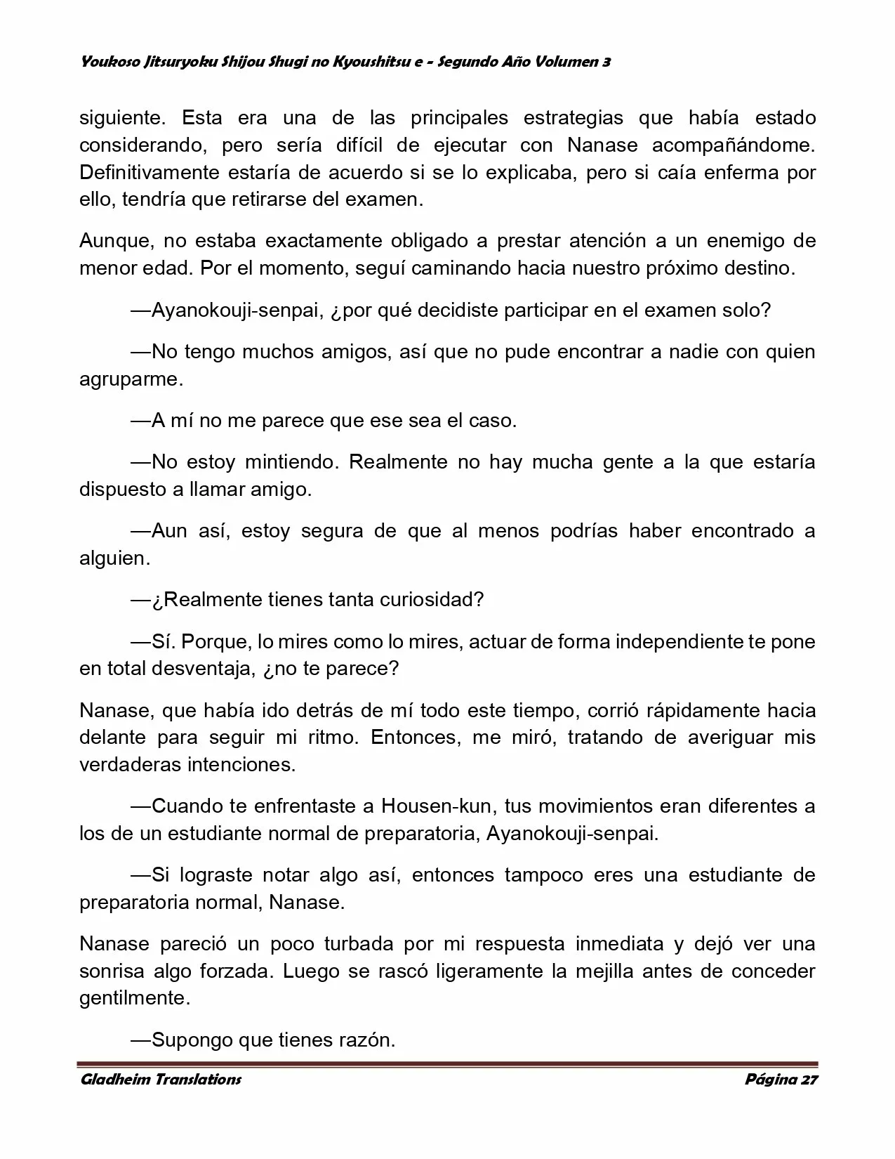 Página 27 del Manga